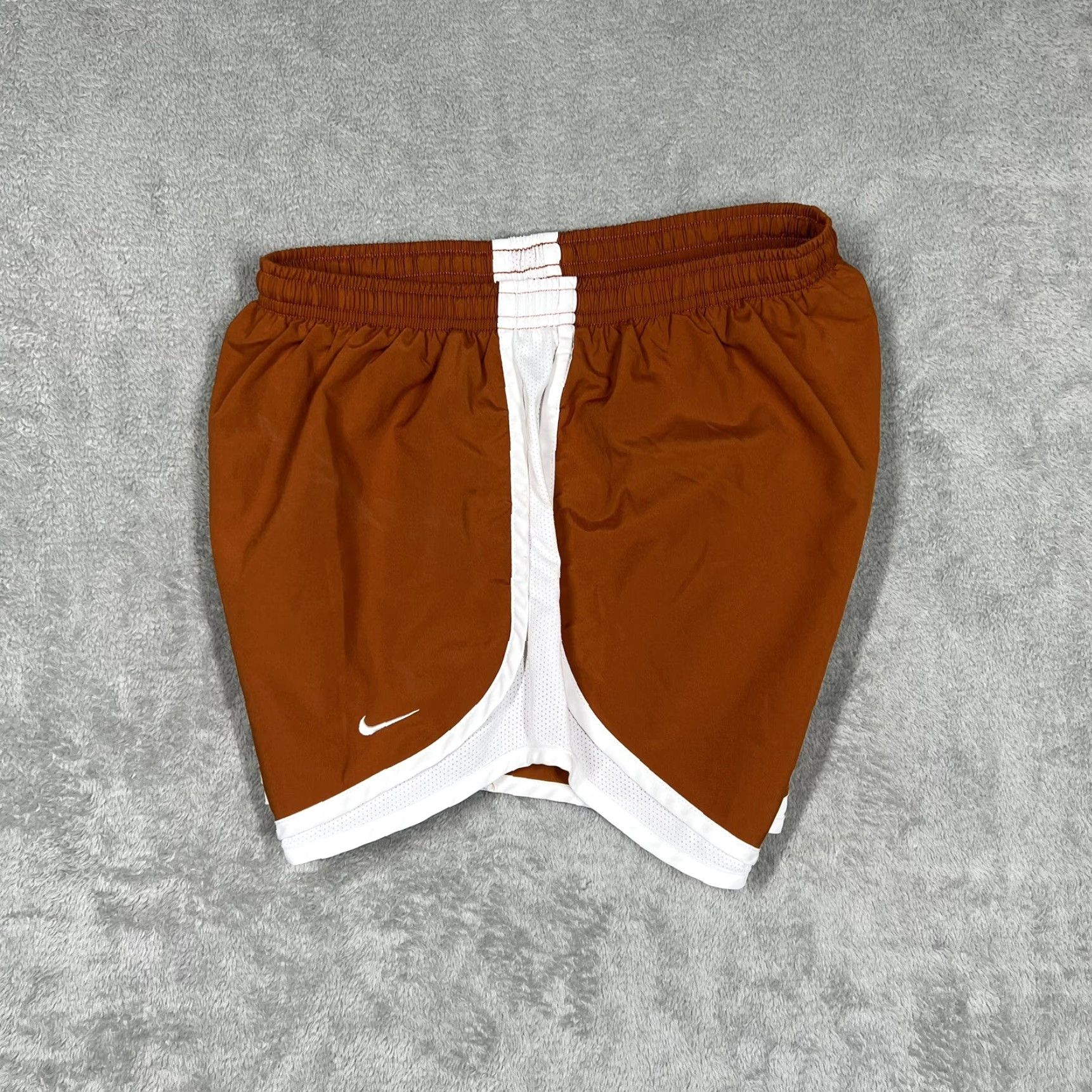 Nike Nike Tempo Women's Running Shorts 3” Inseam Texas Orange S Athletic Activewear Women Size 28" / US 6 / IT 42 - 2 Thumbnail