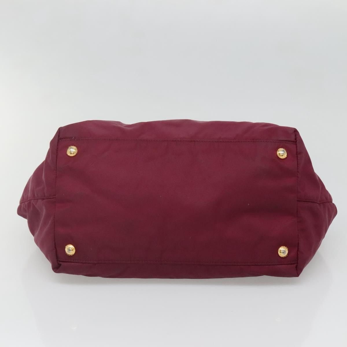 Prada PRADA Hand Bag Nylon Purple Gold Size ONE SIZE - 9 Thumbnail