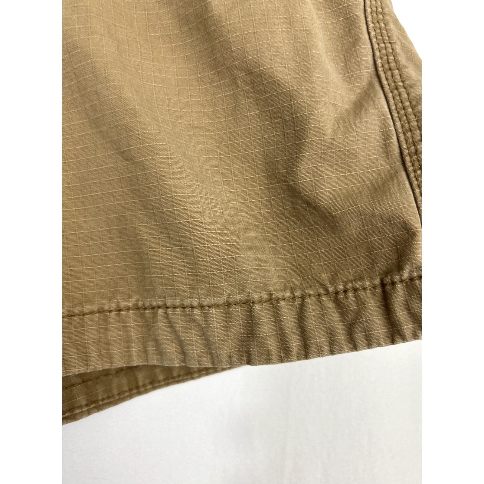 Eddie Bauer Eddie Bauer Mens Cargo Shorts Khaki 36 Cotton Textured Beige Beige Colored 36 Mens Cargo Shorts Size US 36 / EU 52 - 4 Thumbnail