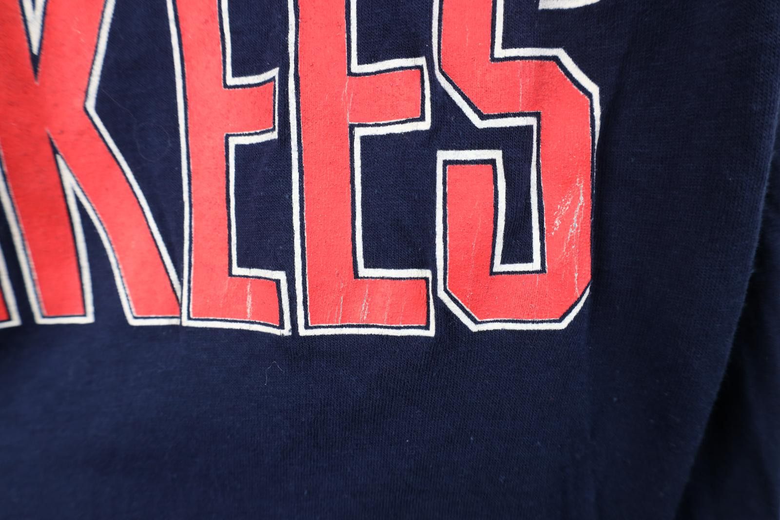 Vintage Deadstock Vintage 80s New York Yankees Baseball T-Shirt USA Size US M / EU 48-50 / 2 - 5 Thumbnail