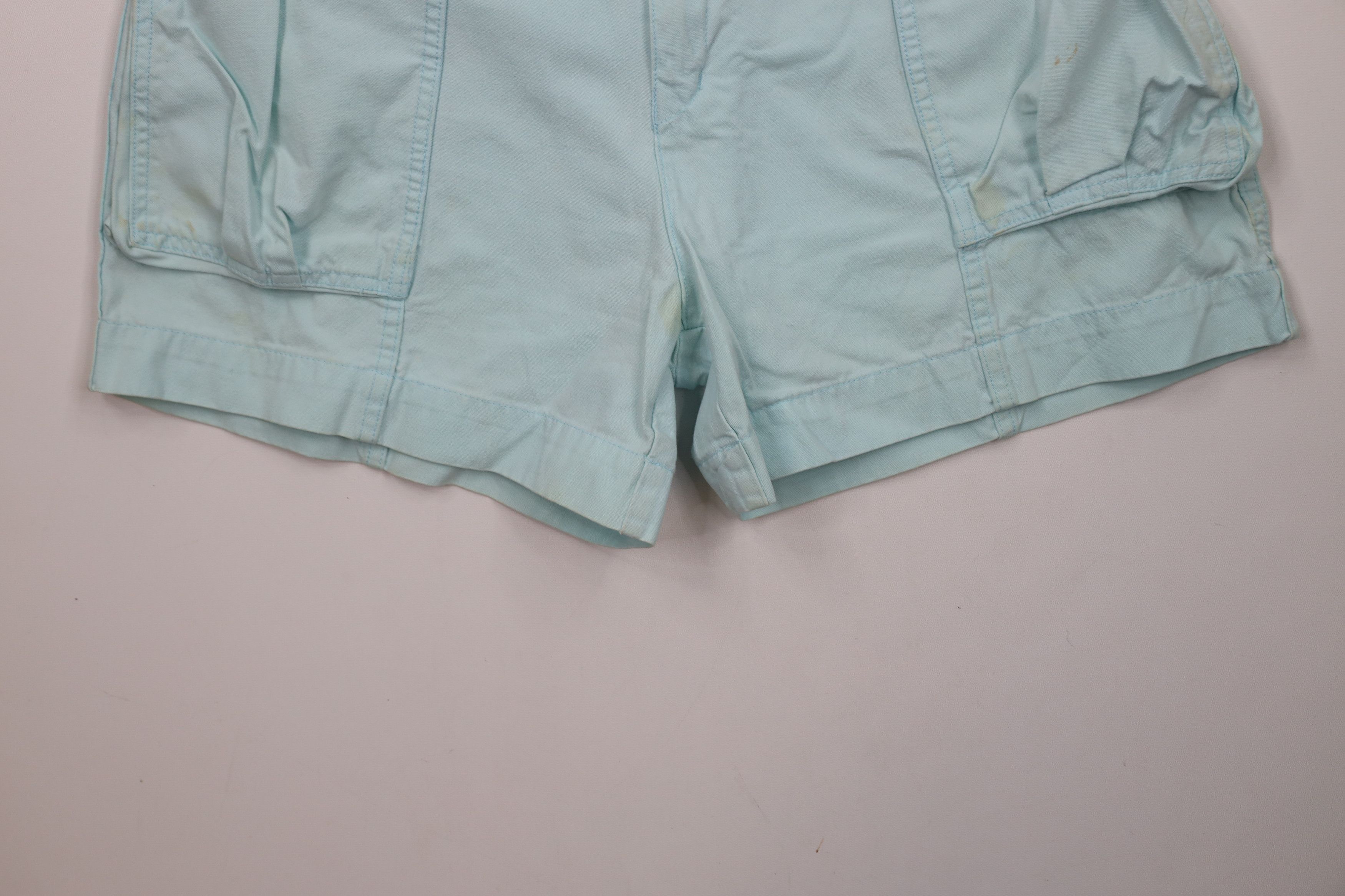 Vintage Vintage 90s Streetwear Distressed Big Pocket Shorts Cotton Size 36" / US 14 / IT 50 - 4 Thumbnail