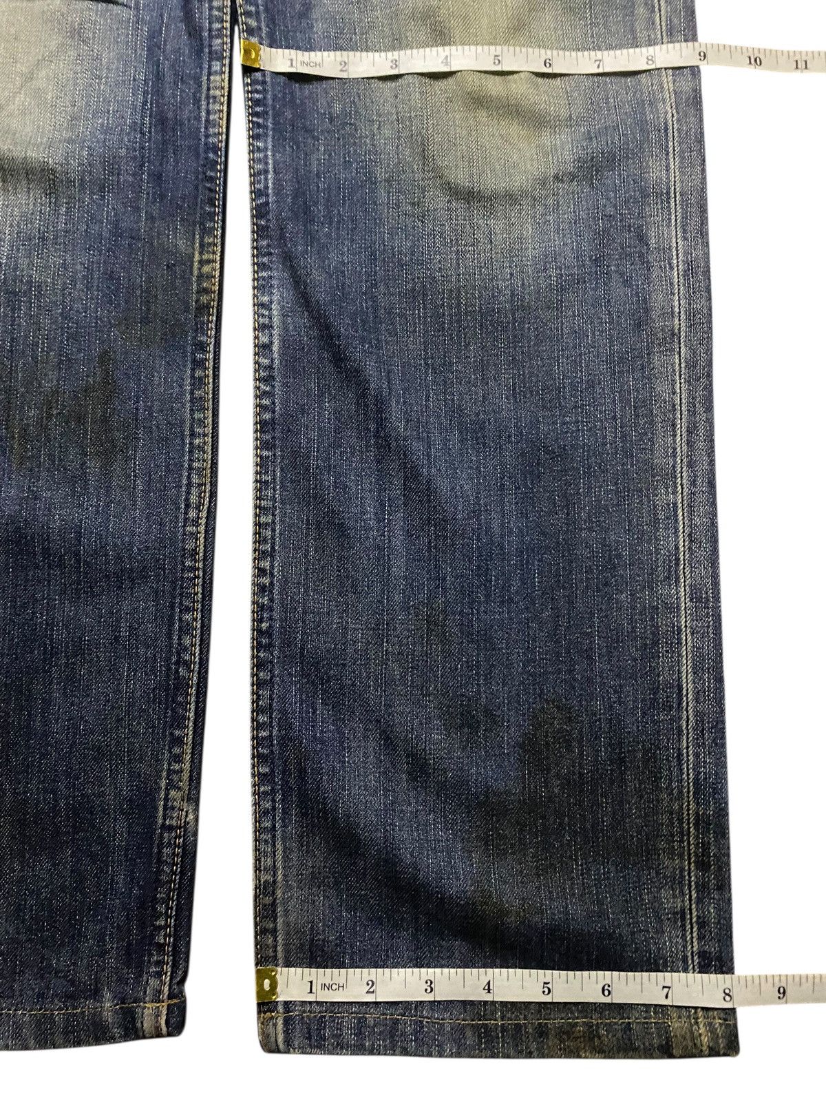 Levi's Vintage Levis 702 Mud Wash Distressed Loose Jeans Size US 31 - 15 Thumbnail