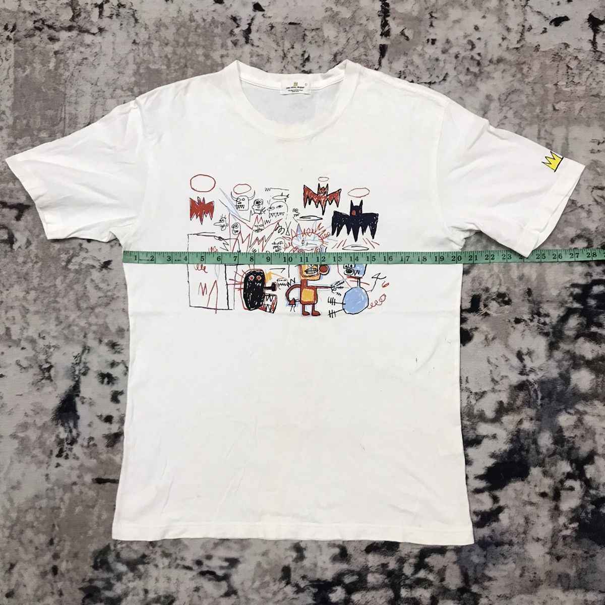 Jean-Michel Basquiat Vintage Jean Michel Basquiat Uniqlo Tshirt Size US M / EU 48-50 / 2 - 13 Thumbnail