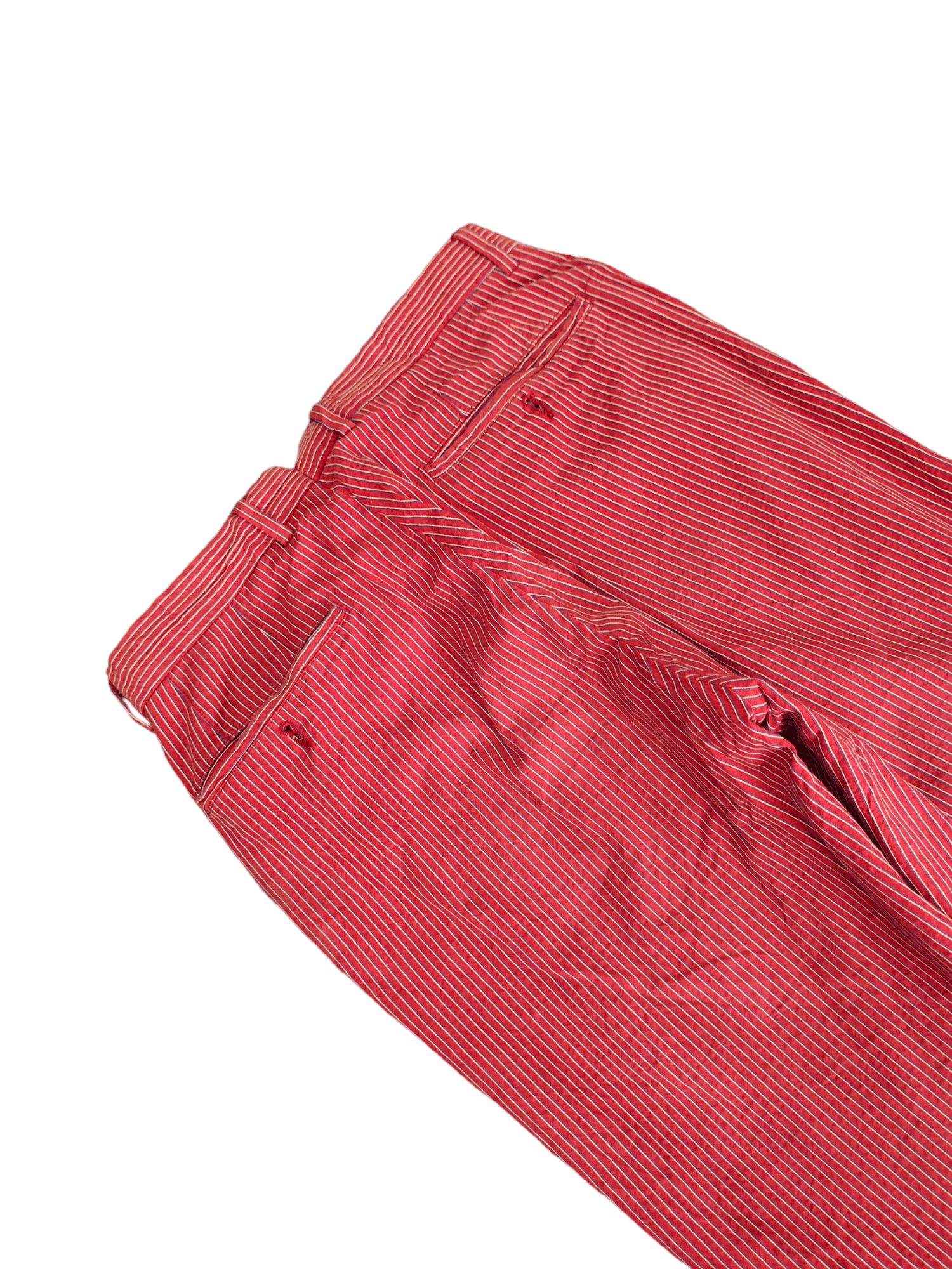 Incotex Incotex Pin Striped Red Trouser Pants Size US 28 / EU 44 - 11 Thumbnail