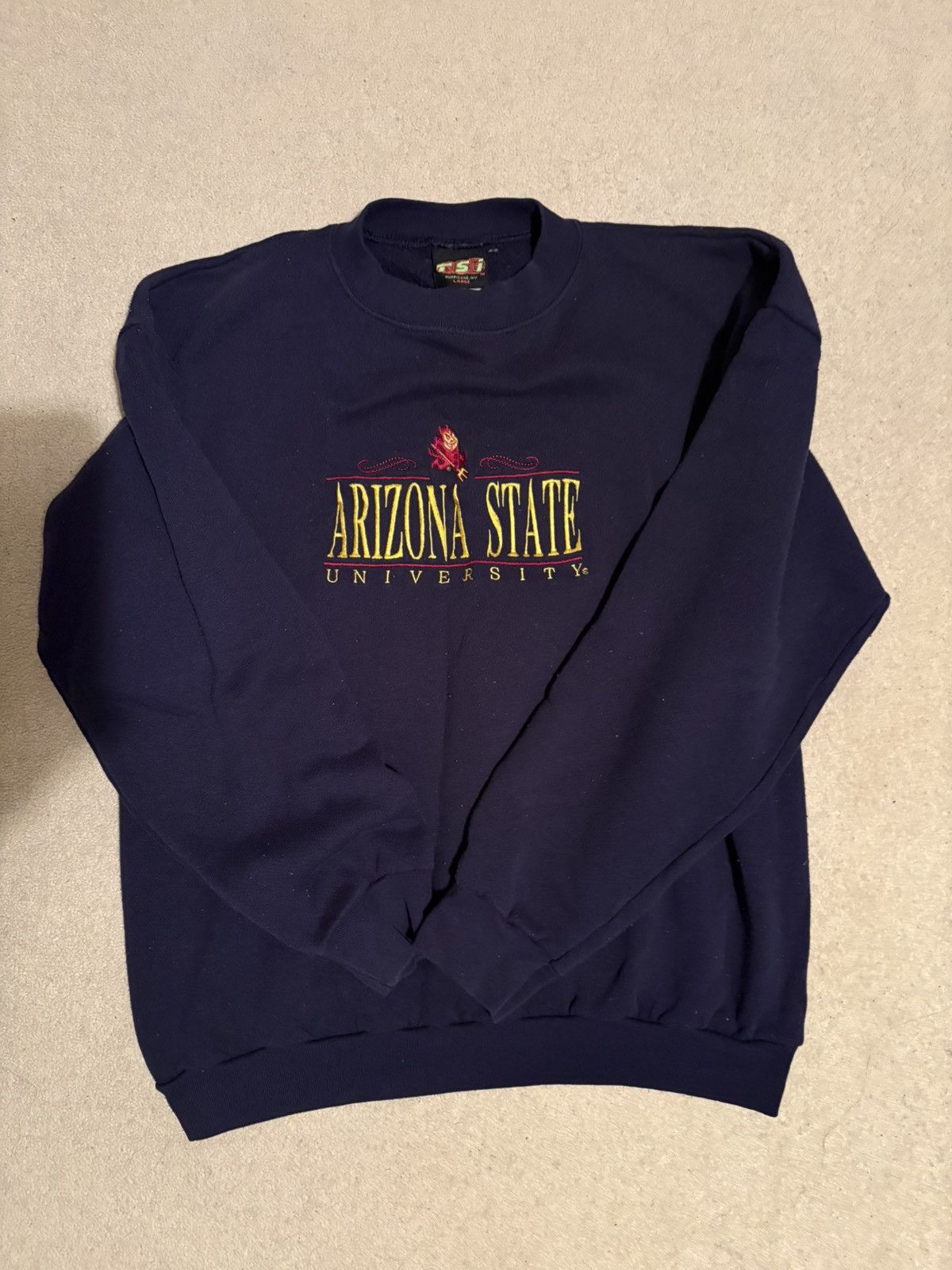 Other Vintage ASU Blue Crewneck Size US L / EU 52-54 / 3 - 1 Thumbnail