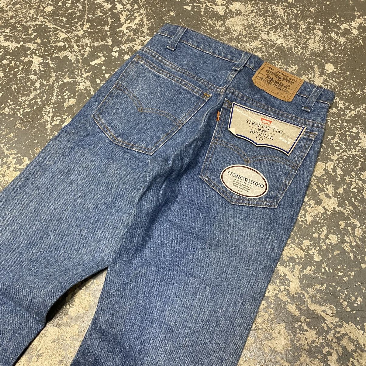 Levi's × Vintage Vintage Levi’s 509 Orange Tab Straight Leg Jeans USA NWT 80s Size US 28 / EU 44 - 10 Thumbnail