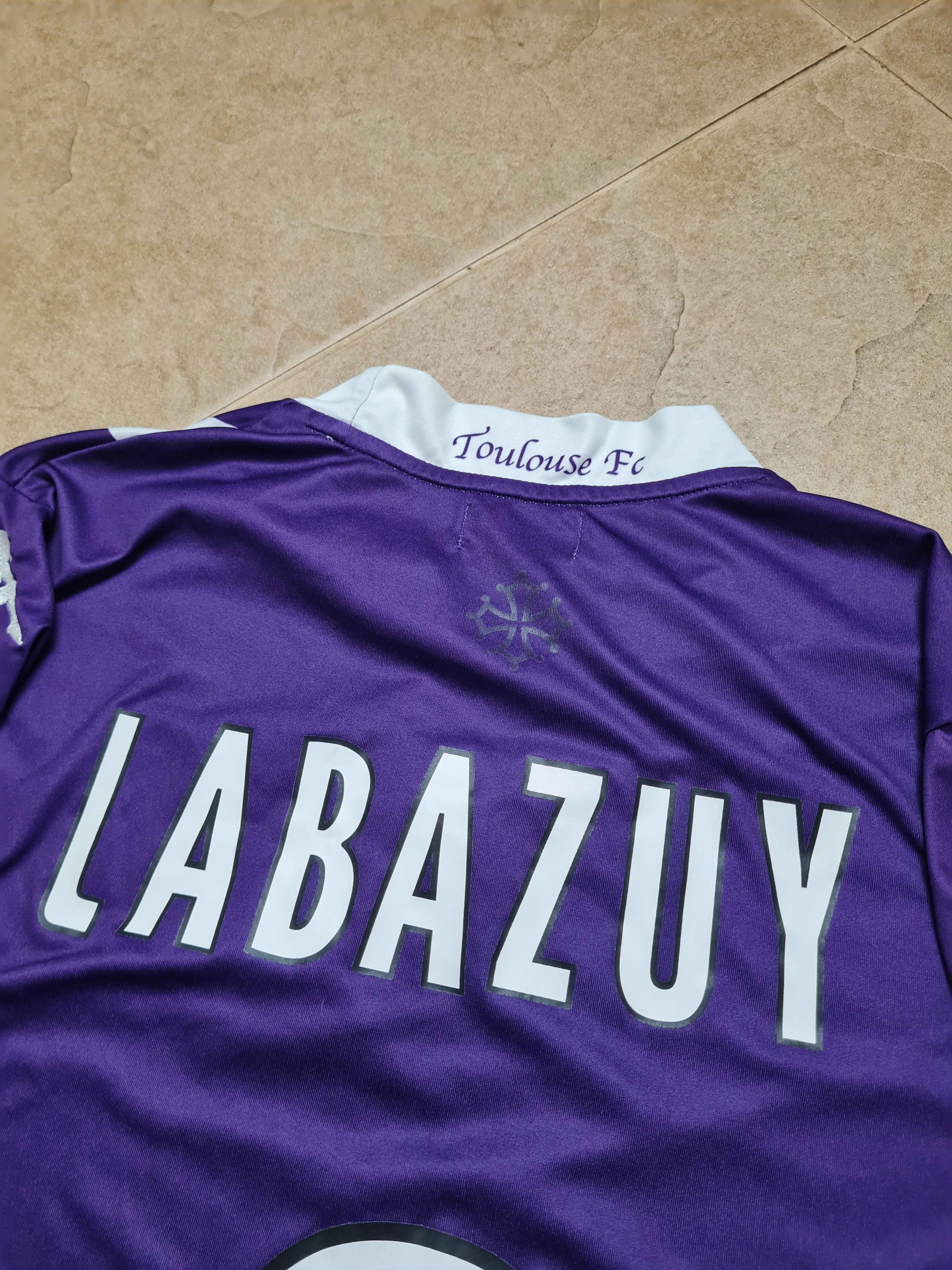 Kappa Football Jersey Maillot Toulouse Kappa #9 VintageTFC Soccer Size US L / EU 52-54 / 3 - 10 Thumbnail
