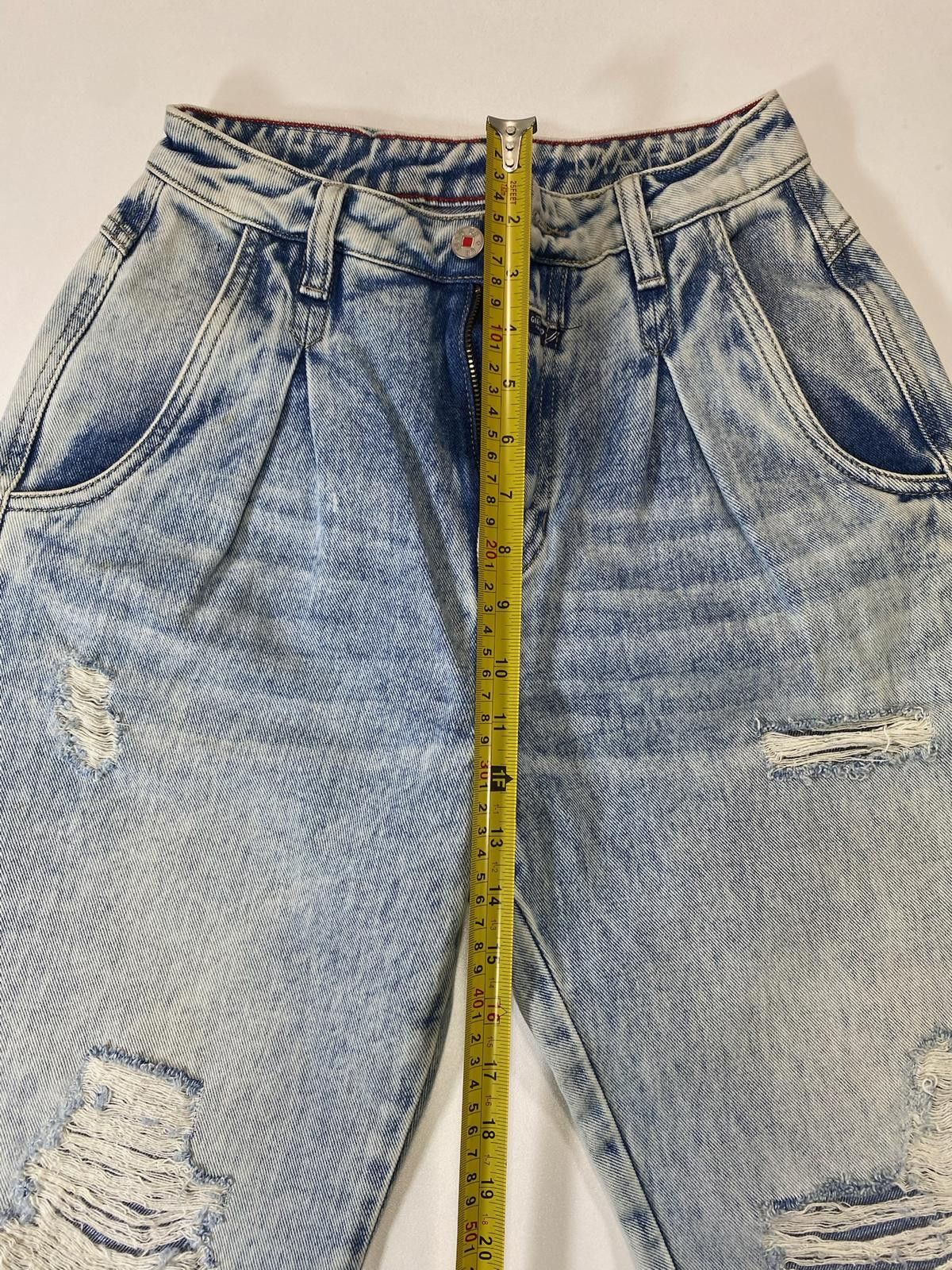 The Unbranded Brand Vintage Marithe Francois Gibaud light Blue Denim 5 Size US 26 / EU 42 - 4 Thumbnail