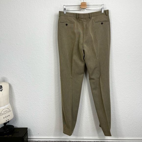 Salvatore Ferragamo Salvatore Ferragamo Pleated Side Tab Creased Trousers Size US 44 / EU 60 - 5 Thumbnail