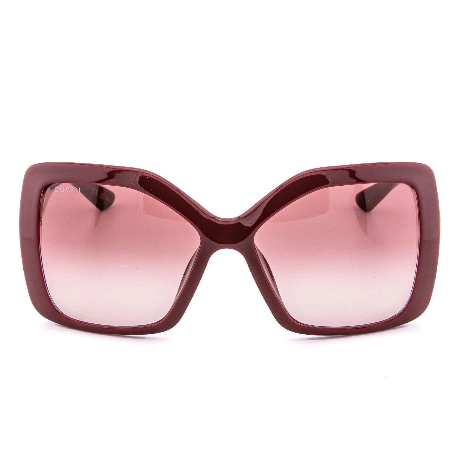 Gucci GUCCI GG2015S Burgundy Red 2015 GG Logo Geometric 002 Size ONE SIZE - 5 Thumbnail