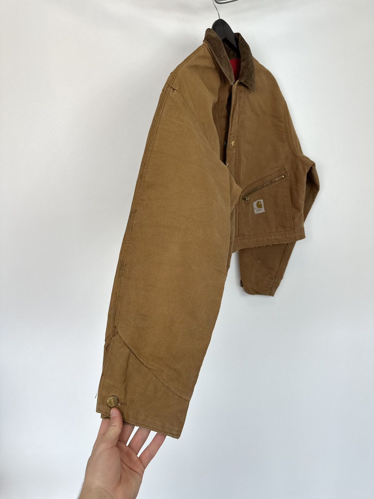 Carhartt Vintage 70s Carhartt USA Cropped Boxy Baggy Detroit Jacket Size US M / EU 48-50 / 2 - 11 Thumbnail