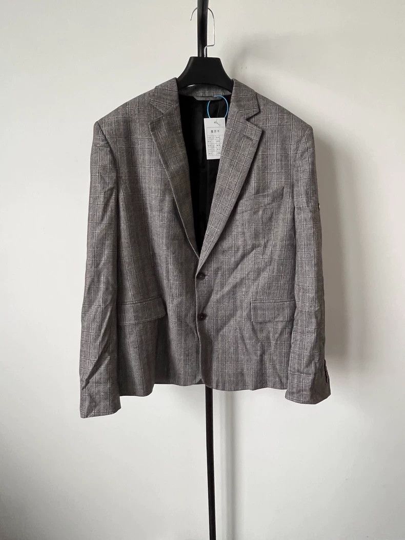 Balenciaga Balenciaga size 36 Plaid single-breasted blazer Size S / US 4 / IT 40 - 1 Thumbnail