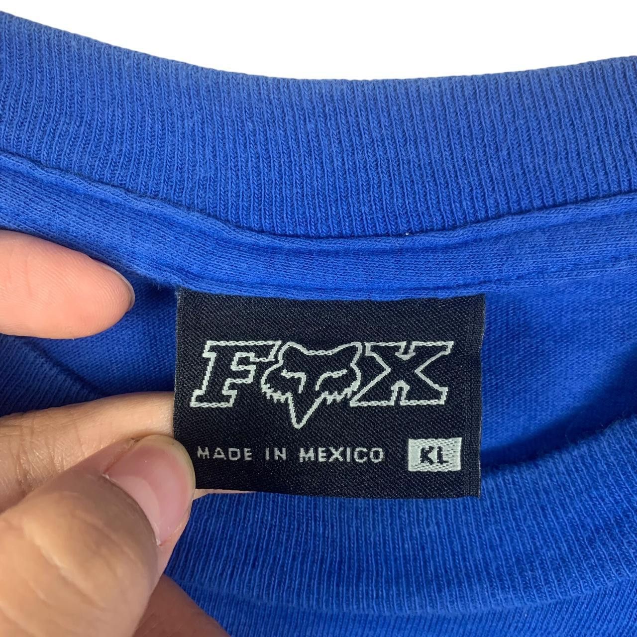 Vintage Vintage FOX RACING MOTORCROSS Motorsport Tee Shirt Top Size US L / EU 52-54 / 3 - 3 Thumbnail