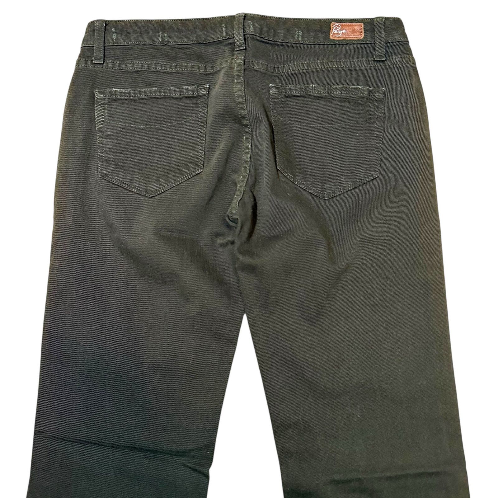 Paige Paige Laurel Canyon Jeans Bootcut Low Rise Green Size 28 Size 31" - 10 Thumbnail