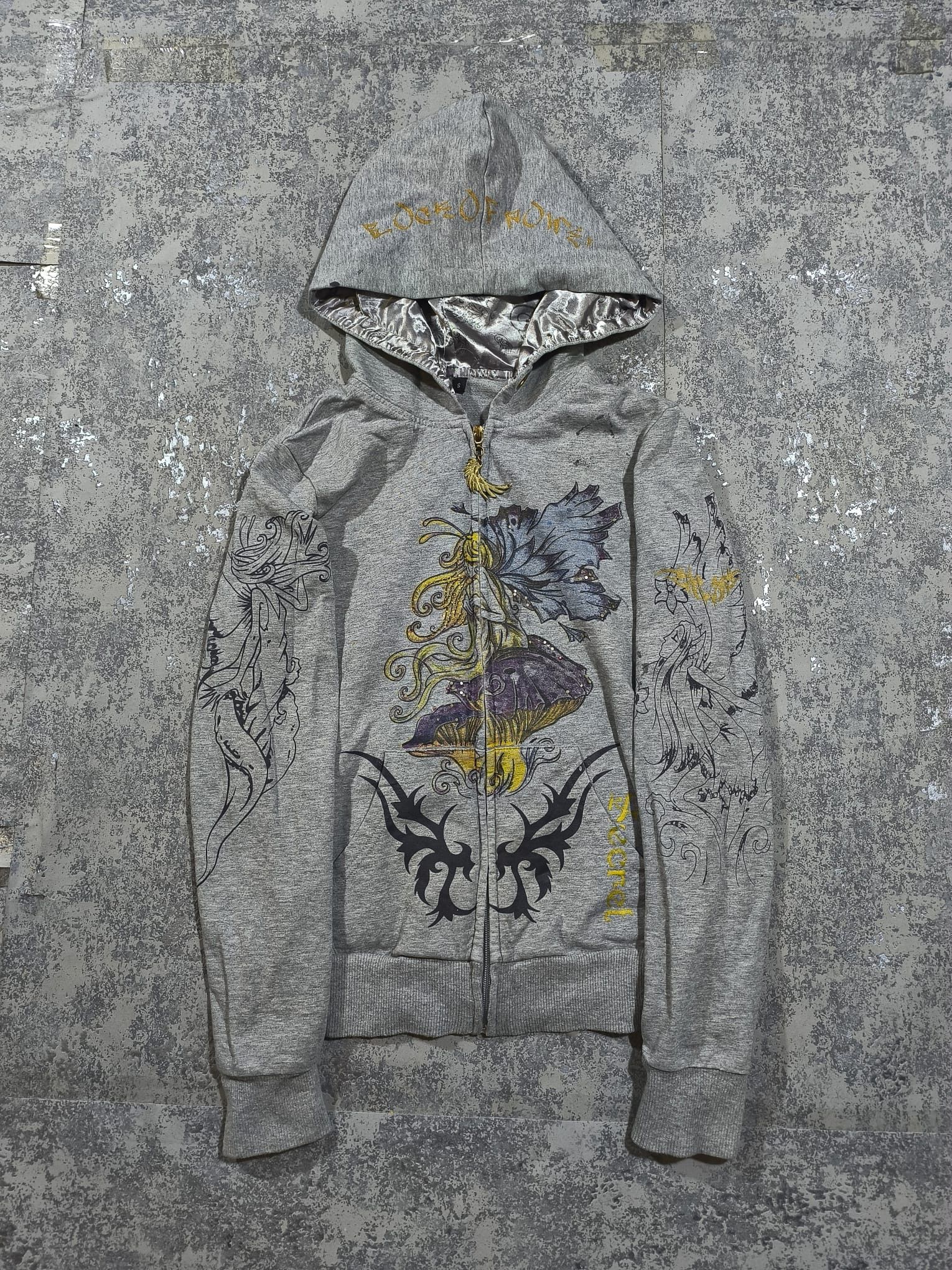 Affliction y2k naive fairy art hoodie Size S / US 4 / IT 40 - 1 Thumbnail