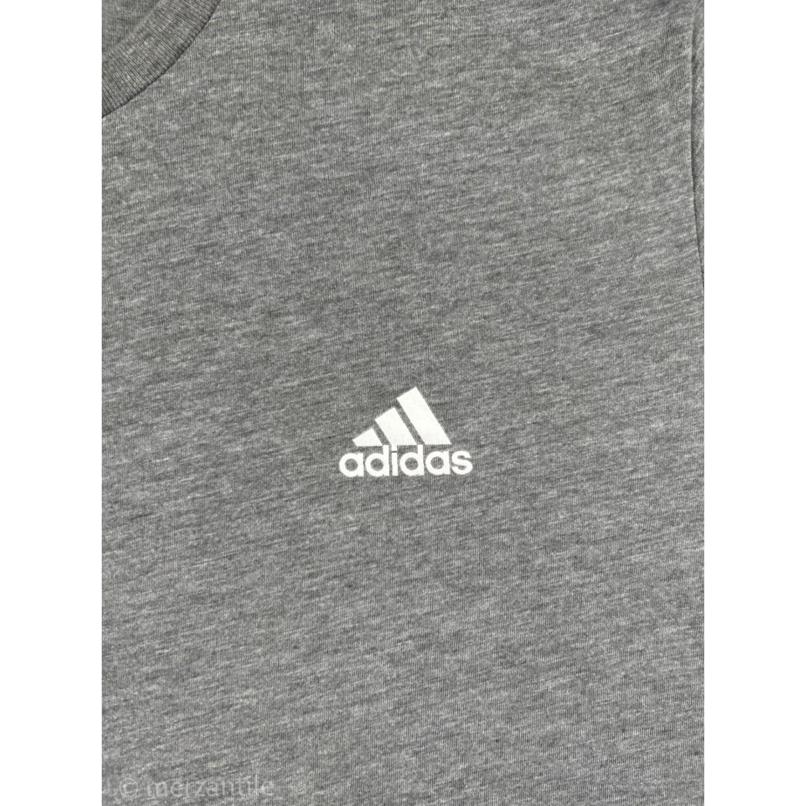 Adidas Adidas Shirt Mens XL Gray Short Sleeve Cotton Blend Gym Athletic Crew T‑Shirt Size US XL / EU 56 / 4 - 3 Thumbnail