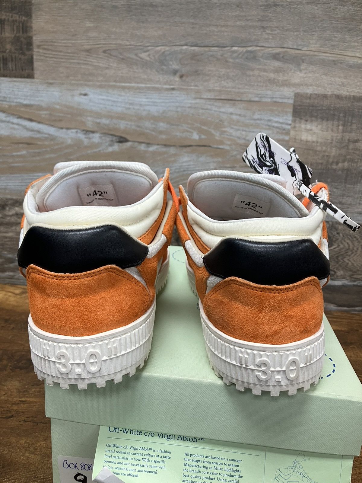 Off-White 9-Off-White Floating Arrow Sneaker Size US 9 / EU 42 - 4 Thumbnail