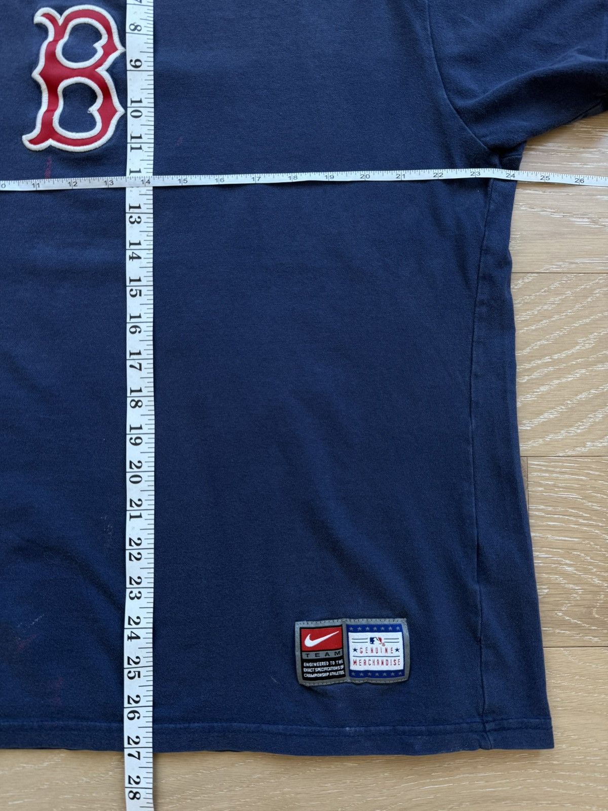 Nike Nike Boston Red Sox Center Check MLB Shirt Size US L / EU 52-54 / 3 - 7 Thumbnail