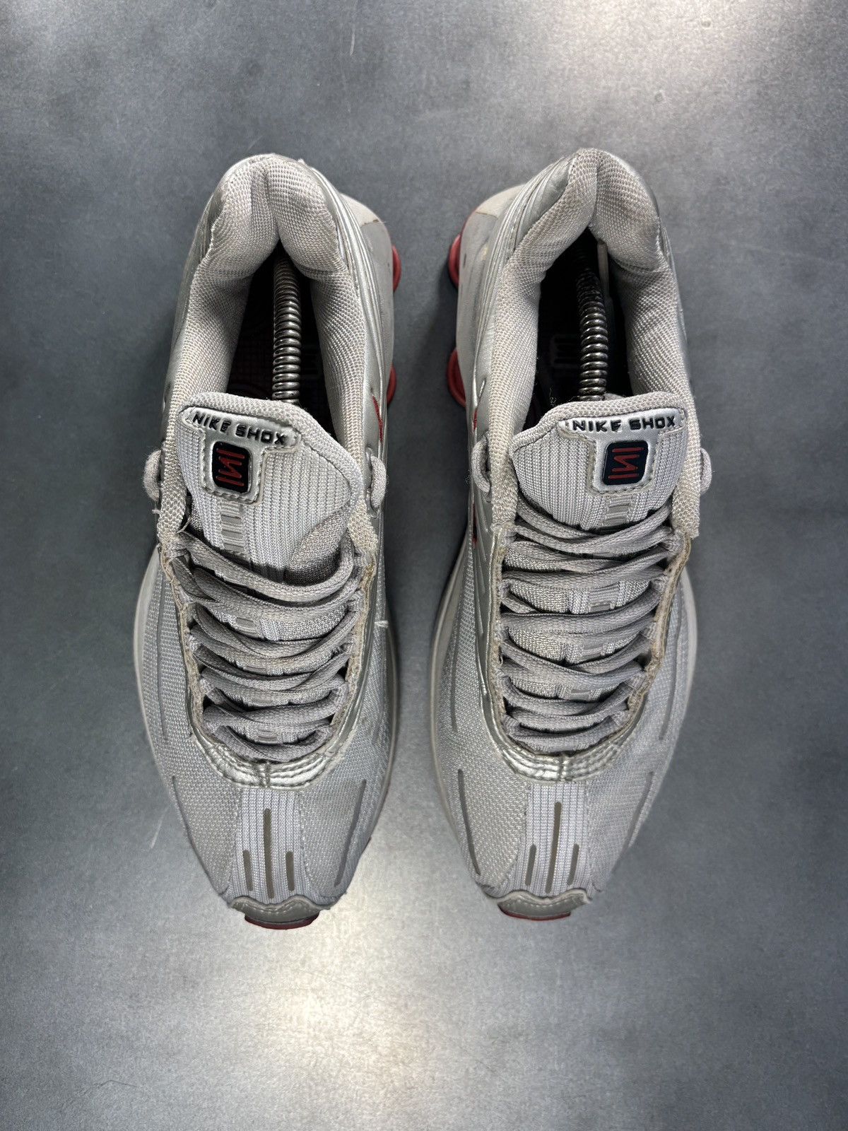 Nike 2002 Nike Shox D Running Shoes 2000s Vintage Nike Rare Y2K Size US 8.5 / IT 38.5 - 8 Thumbnail