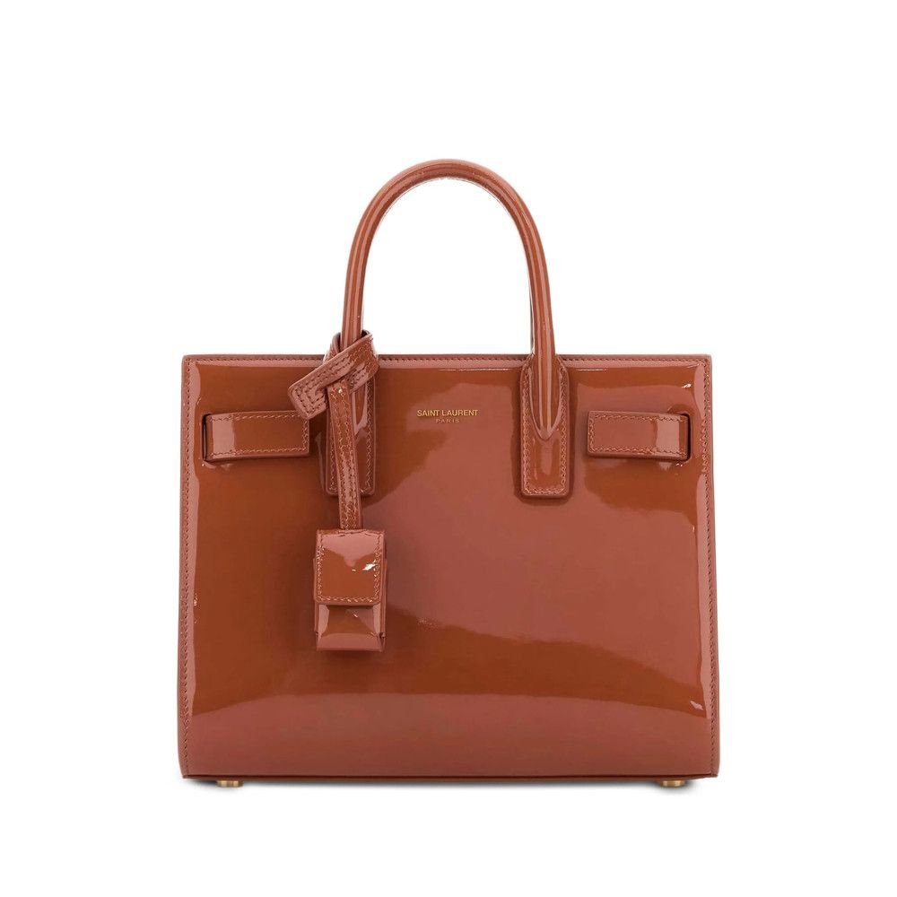 Saint Laurent Paris Saint Laurent BROWN Tote Bags Size ONE SIZE - 1 Thumbnail