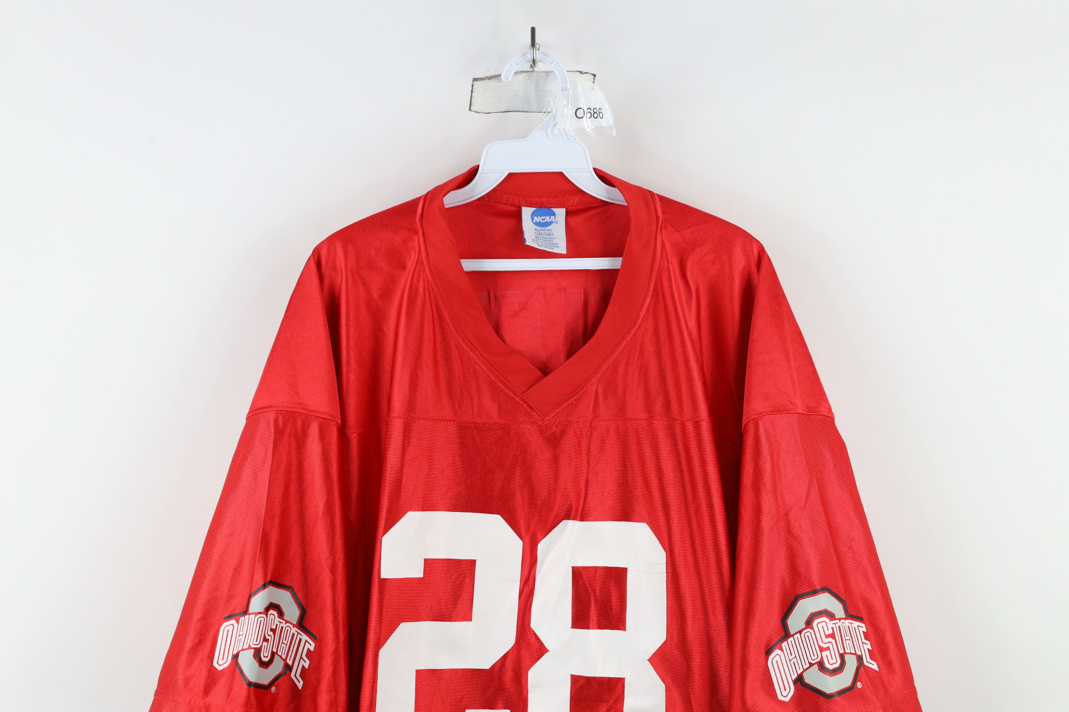 Vintage Vintage Ohio State University Football Jersey Buckeyes 28 Size US XXL / EU 58 / 5 - 2 Thumbnail