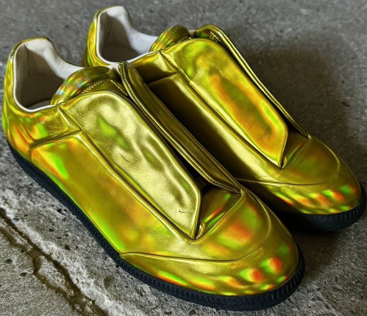 Maison Margiela Maison Margiela - Future - Metallic Low Top Sneaker Size US 8 / EU 41 - 7 Thumbnail