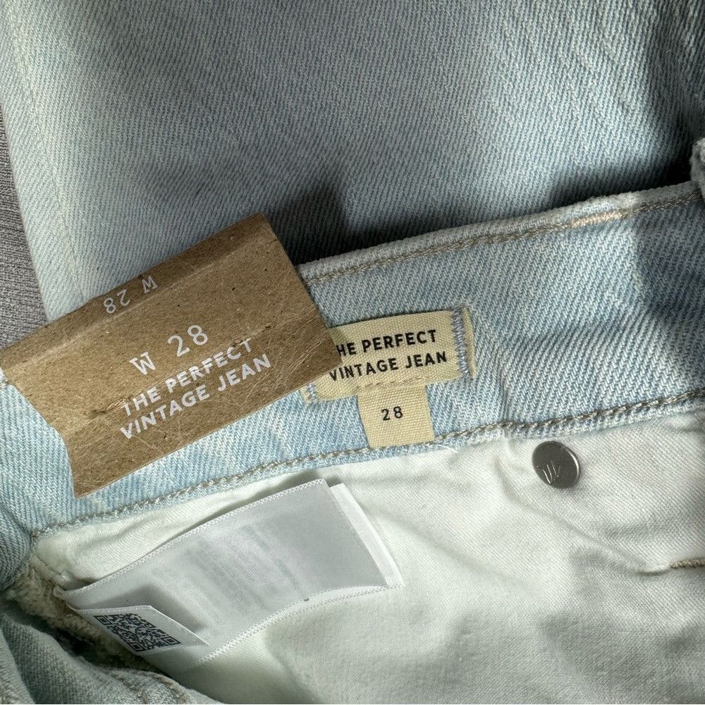Madewell NWT New $128 Madewell The Perfect Vintage Cheshunt Wash Jea Size 28" / US 6 / IT 42 - 7 Thumbnail
