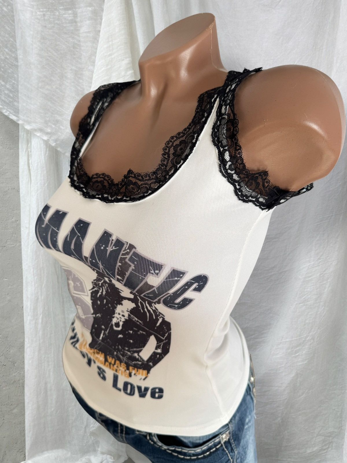 Hysteric Glamour Amazing Vintage Y2K Super Sexy Glamour Tank Top Size M / US 6-8 / IT 42-44 - 5 Thumbnail