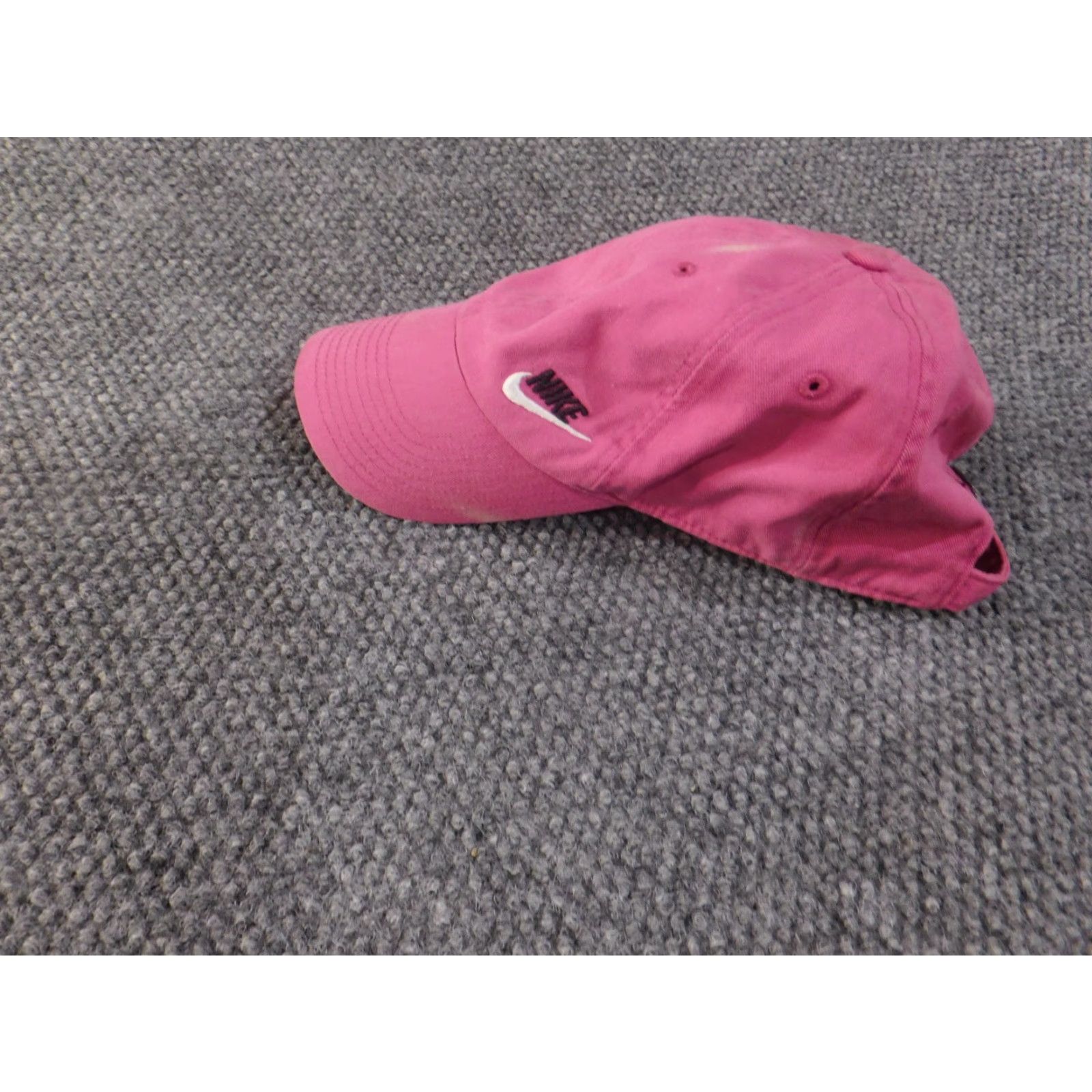 Nike Nike hat Womens One Pink Heritage86 adjustable cap logo cap Baseball Cap adjustable One Size Pink Nike Logo Womens Size ONE SIZE - 3 Thumbnail