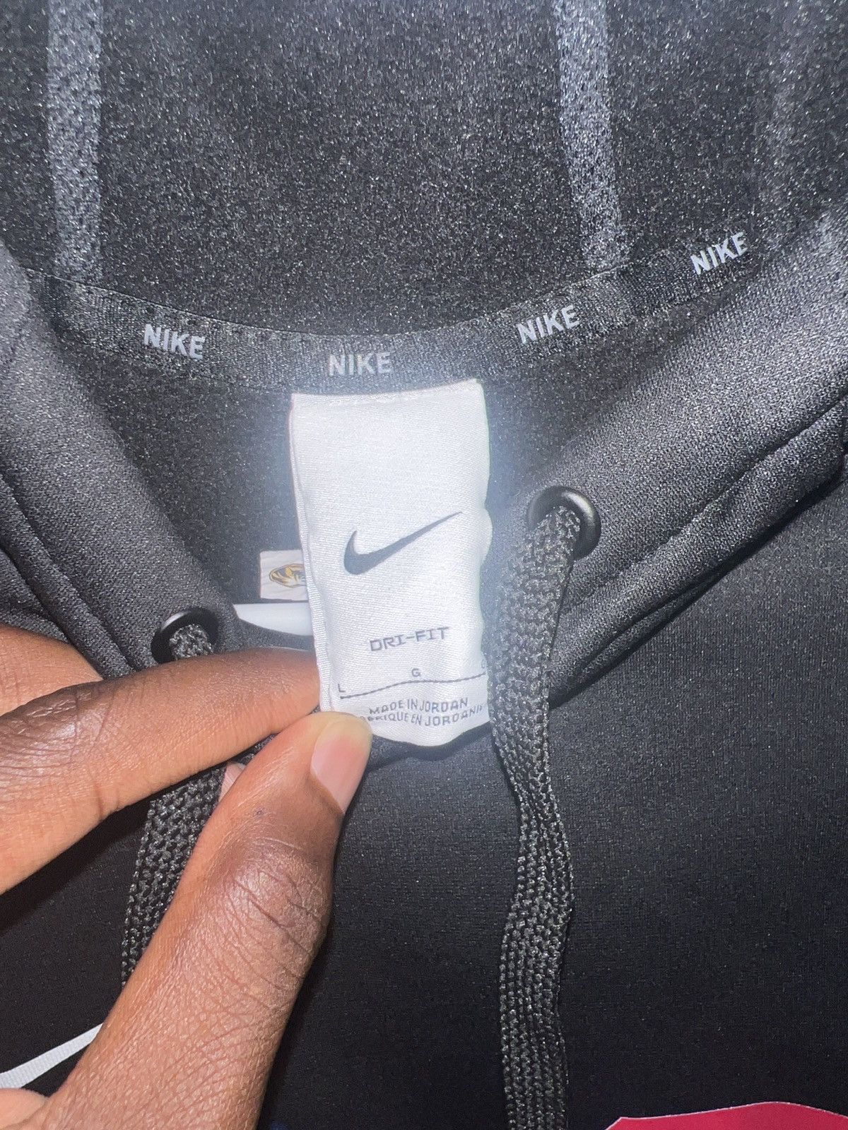 Nike Mizzou athletics Nike hoodie Size US L / EU 52-54 / 3 - 3 Thumbnail