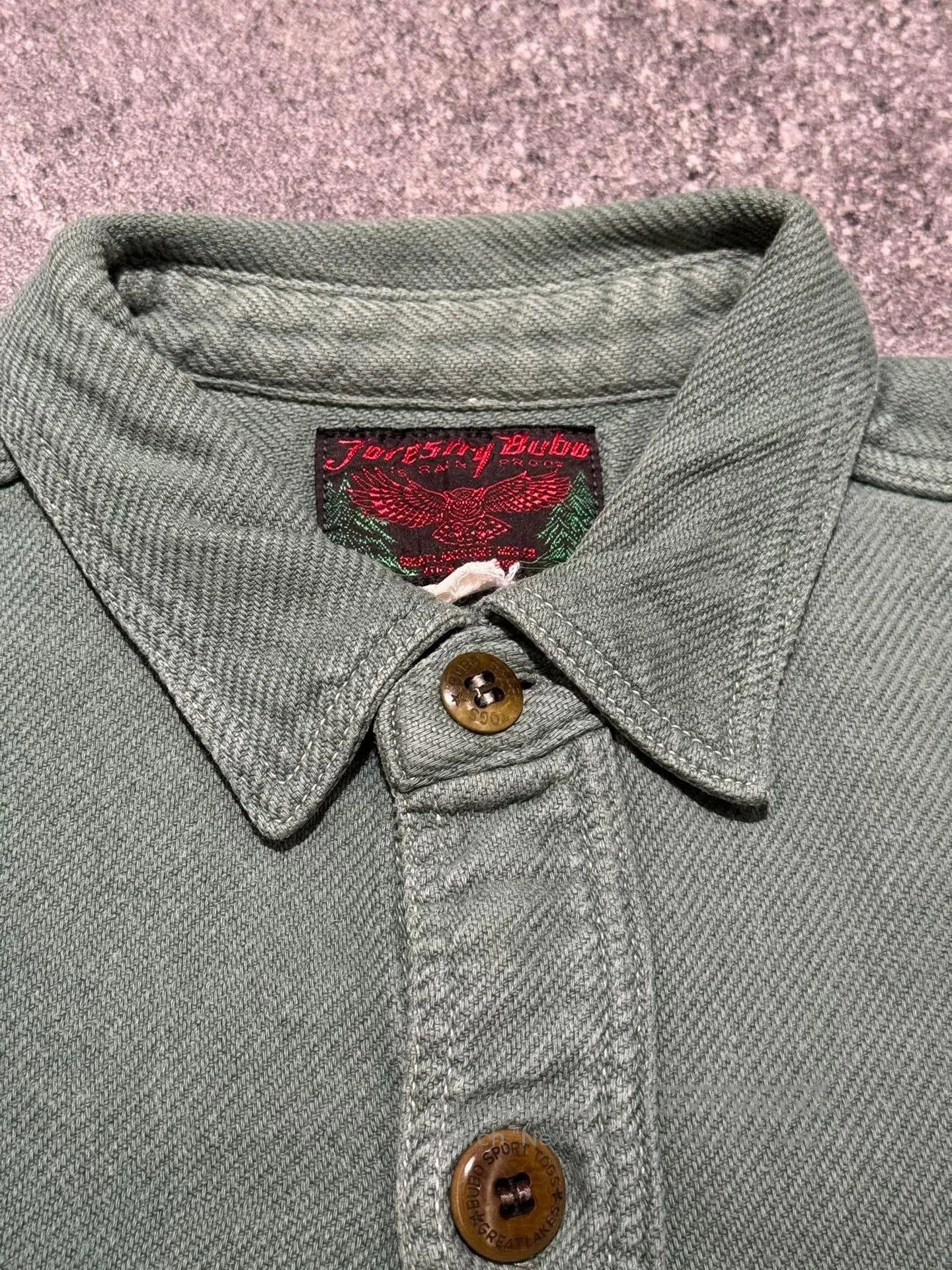 Freewheelers Green Flannel Shirt for Autumn Wear. Size US M / EU 48-50 / 2 - 3 Thumbnail