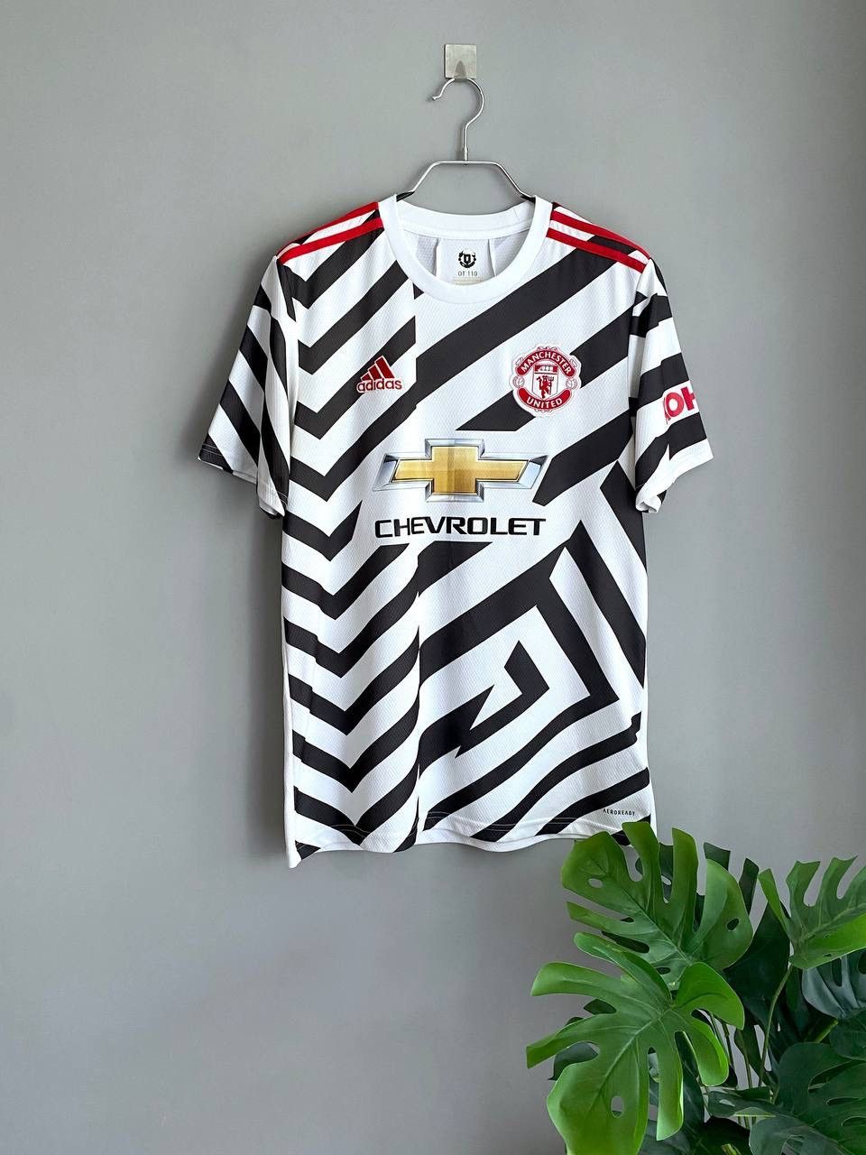 Adidas Adidas FC Manchester United 2020/21 Third Soccer Jersey, M Size US M / EU 48-50 / 2 - 1 Thumbnail