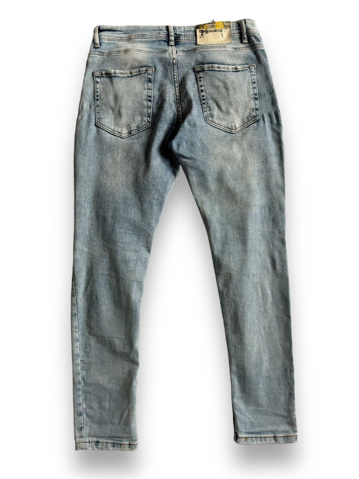 Dsquared2 Dsquared 2 Light White Blue Jeans Size US 34 / EU 50 - 2 Thumbnail