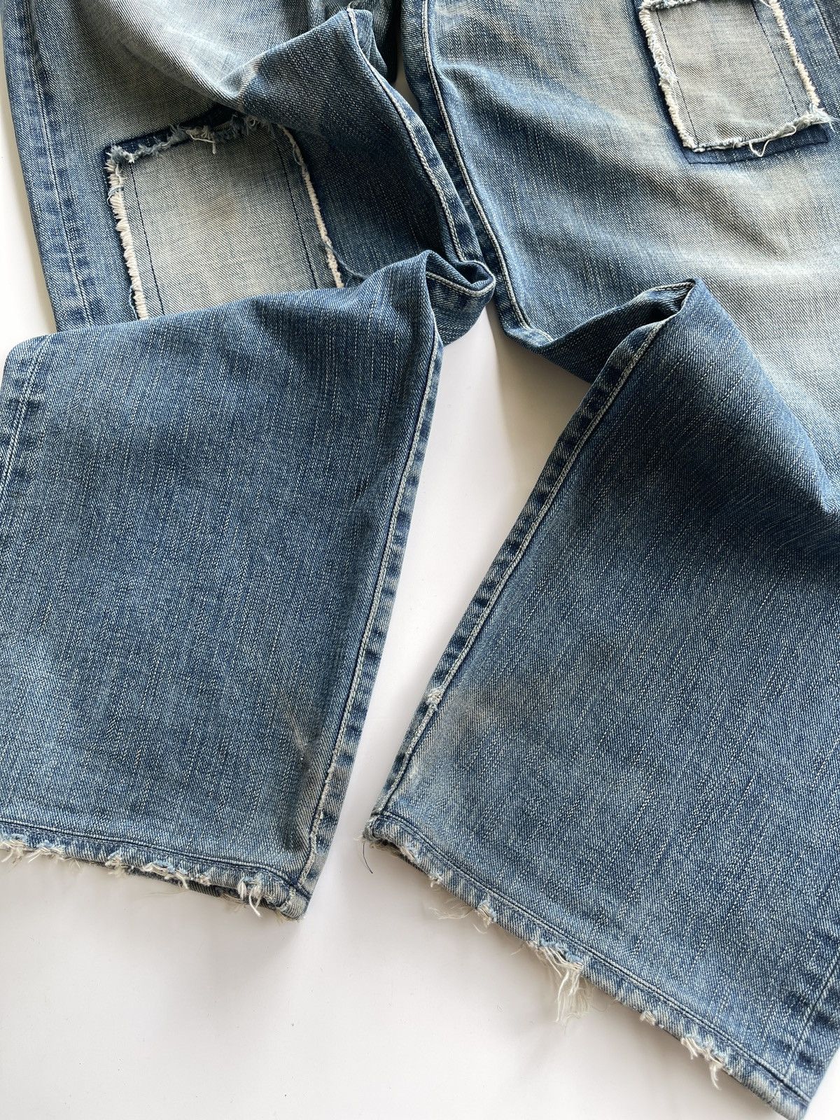 Paul Smith R.newbold H04z Patchwork Denim Size US 31 - 11 Thumbnail