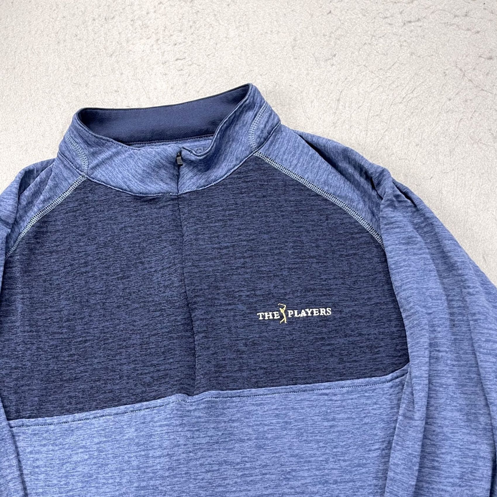 Peter Millar Peter Millar Golf Jacket Mens L Blue 1/4 Zip Logo Activewear Pullover Size US L / EU 52-54 / 3 - 3 Thumbnail