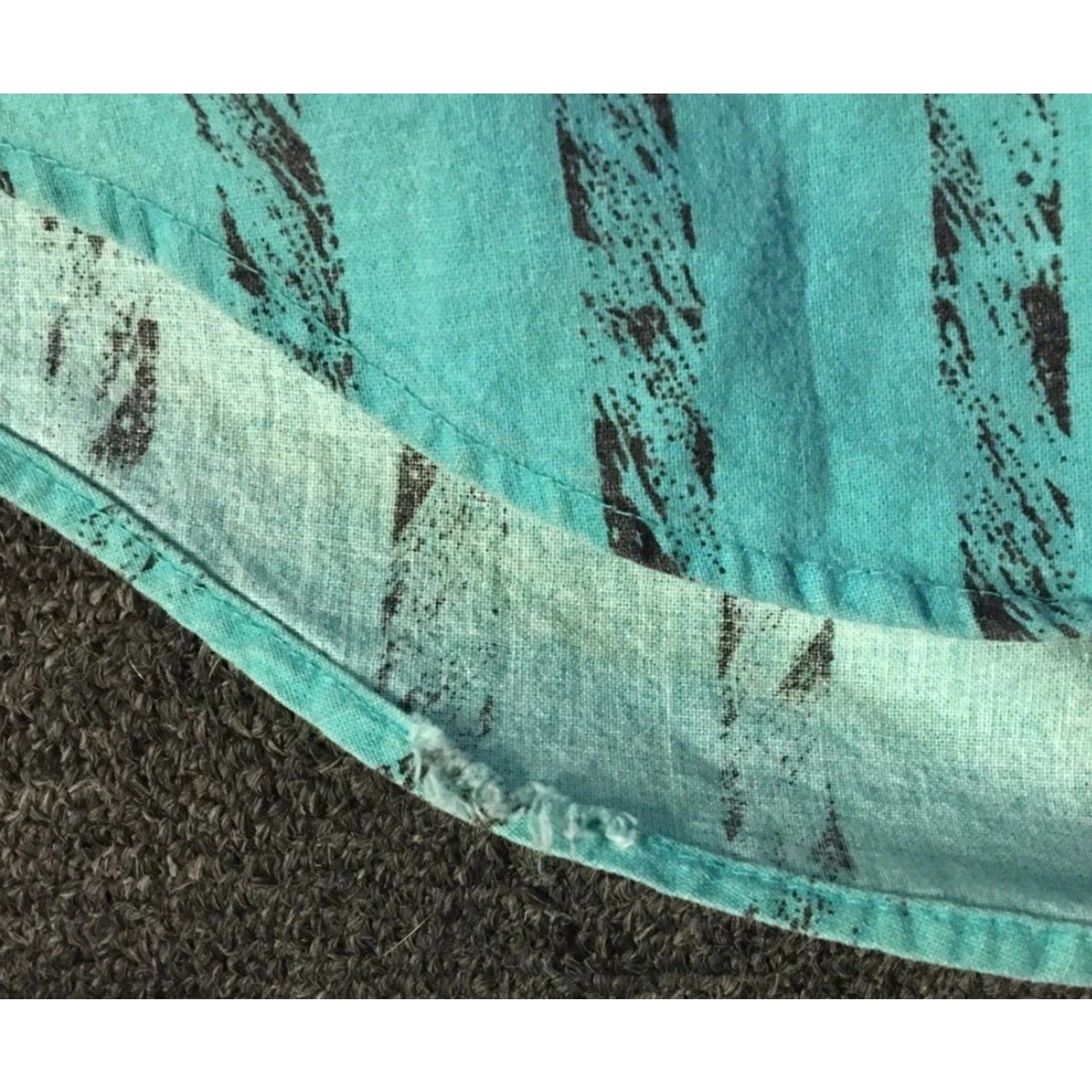 Gotcha VINTAGE All Over Print Shirt M/Adult L Green Striped Button-Up Casual 80s Grunge Surf Beach Vaporwave Size US L / EU 52-54 / 3 - 2 Thumbnail