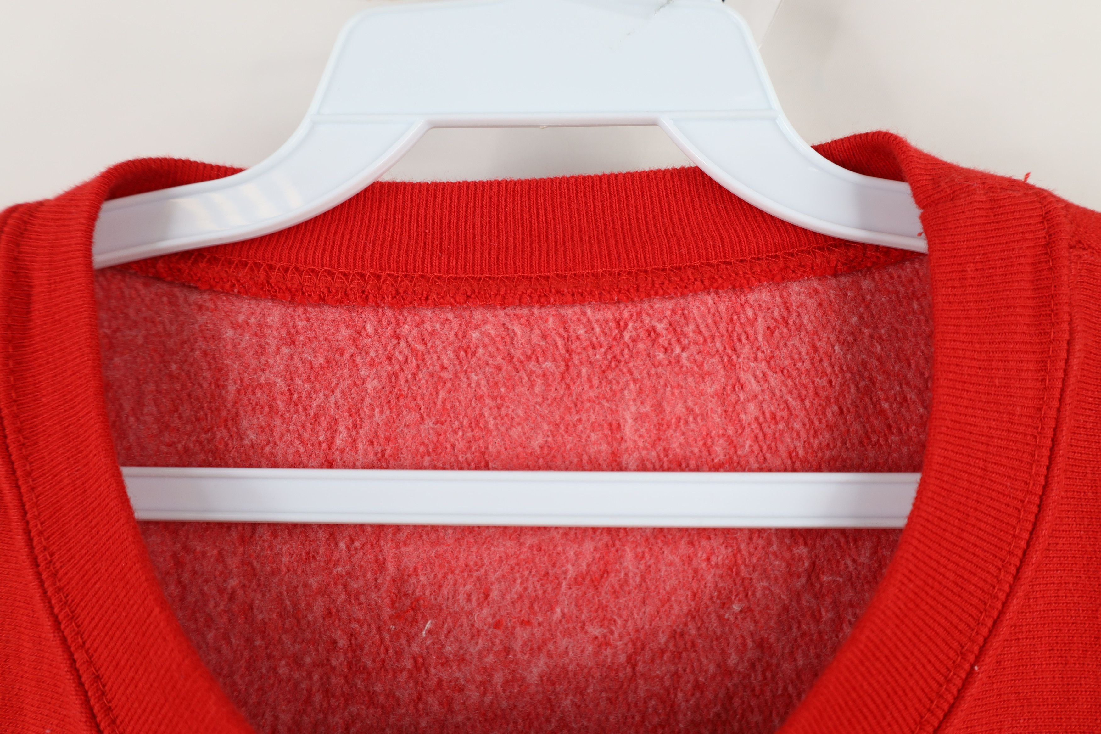 Vintage Vintage 90s Ohio State University Crewneck Sweatshirt Red Size US L / EU 52-54 / 3 - 10 Thumbnail