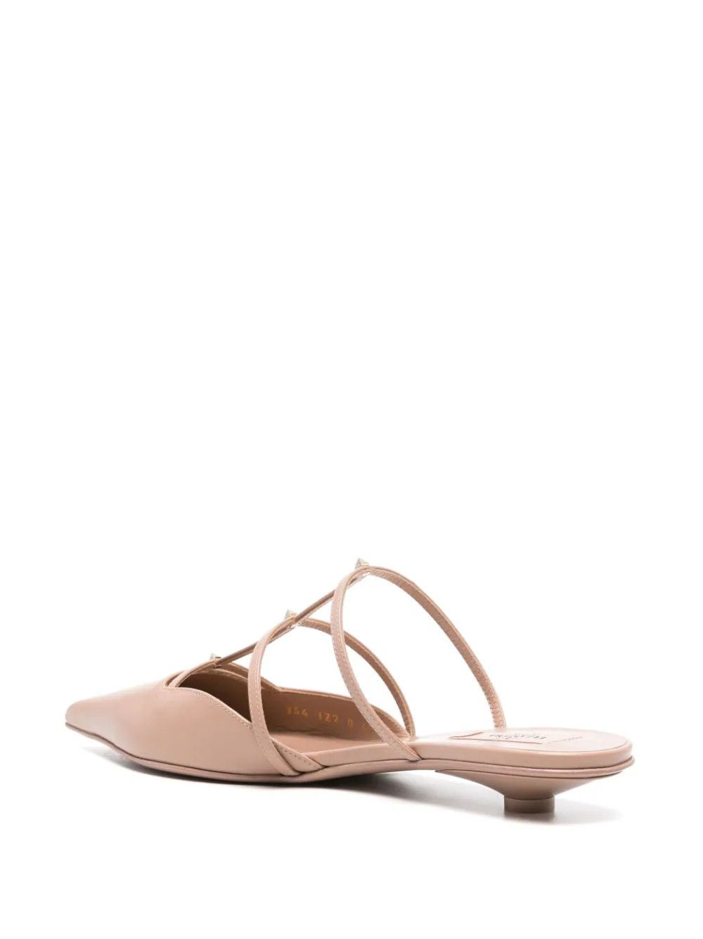 Valentino o1s22i1n0924 Smooth Leather Rockstud Wispy Mules in Pink Size US 6 / IT 36 - 3 Thumbnail