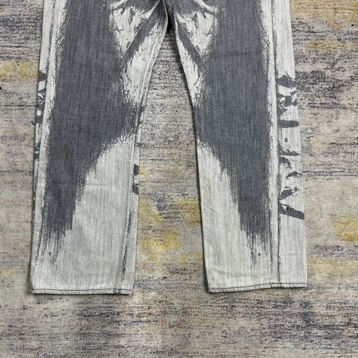 Issey Miyake AW2007 Issey Miyake A-poc Galaxy denim pants Size US 30 / EU 46 - 8 Thumbnail