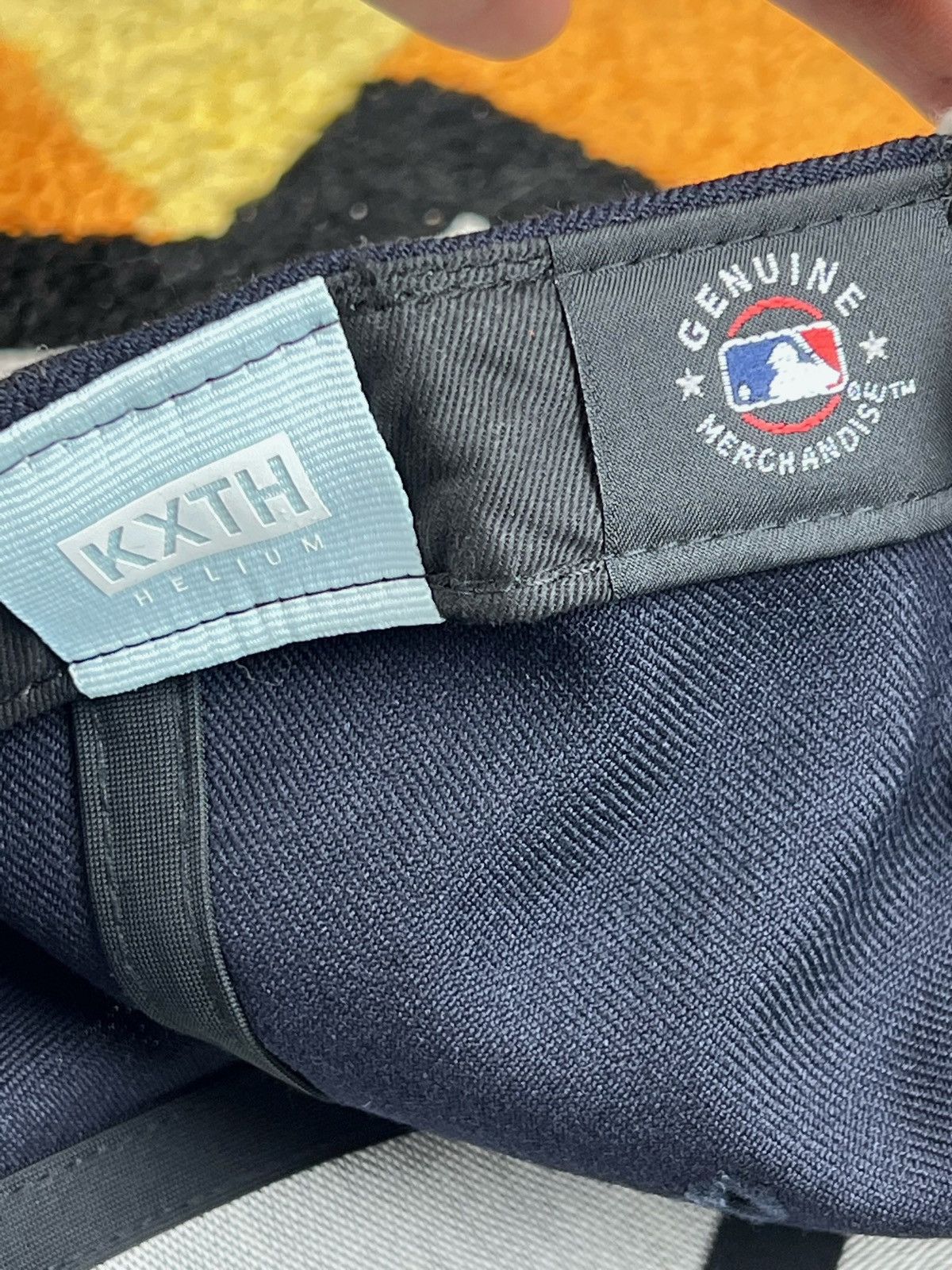 Kith Kith Snapback New York Yankees Navy Blue wool Size ONE SIZE - 17 Thumbnail