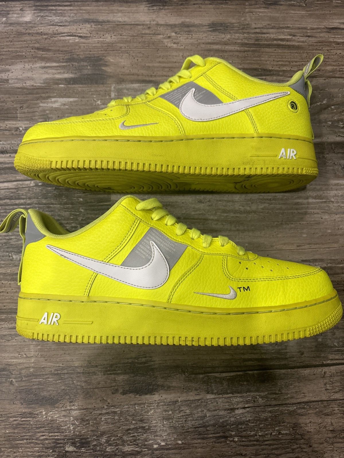 Nike Nike Air Force 1 Utility Volt 2 - Size 11 Size US 11 / EU 44 - 7 Thumbnail