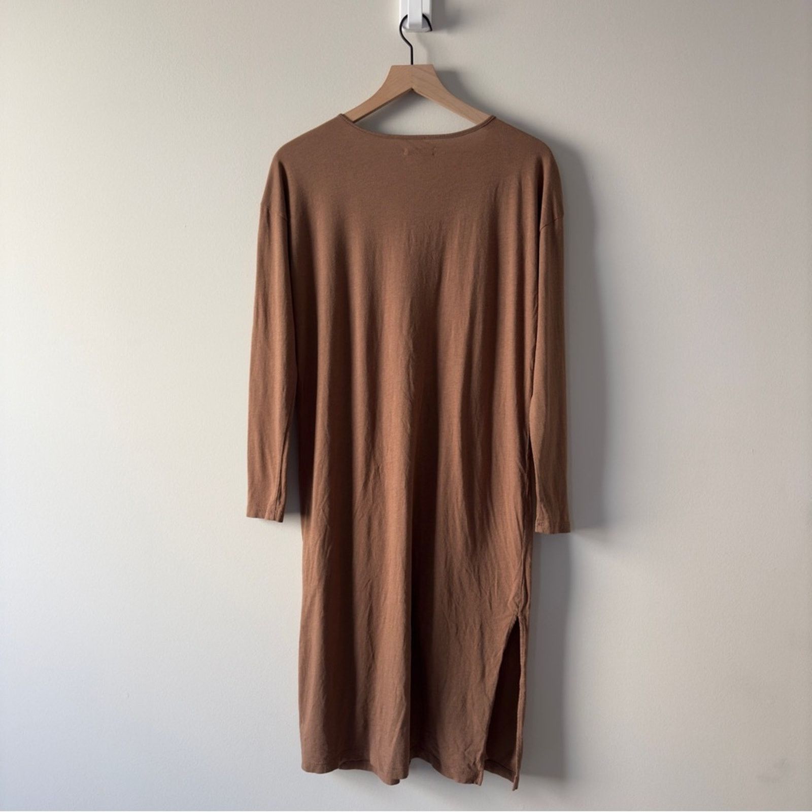 Madewell Madewell Earthy Brown Long Sleeve Duster Cardigan Button EUC Size S / US 4 / IT 40 - 4 Thumbnail