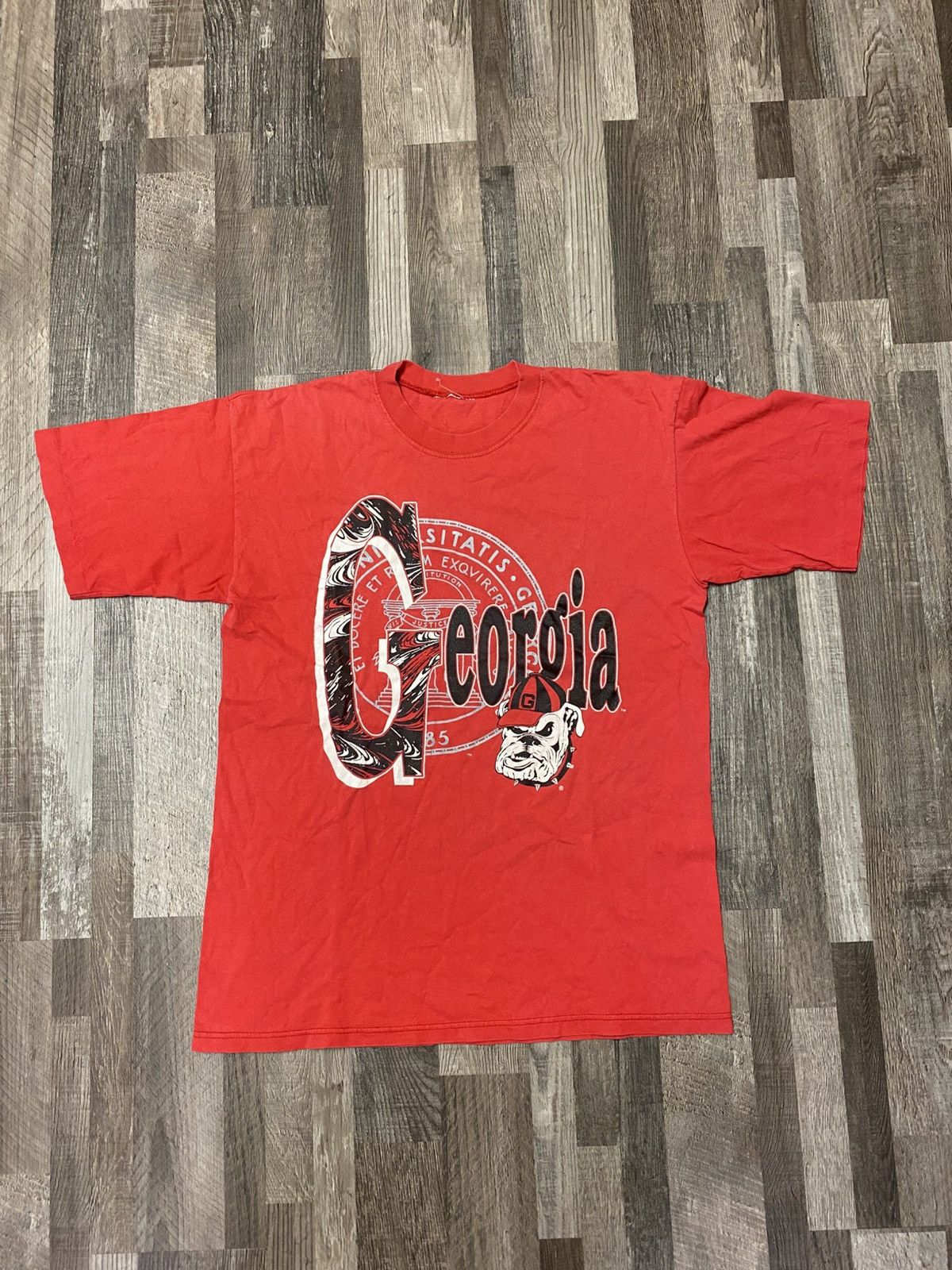 90’s Georgia Bulldogs Football Tee T Shirt Single Stitch Usa