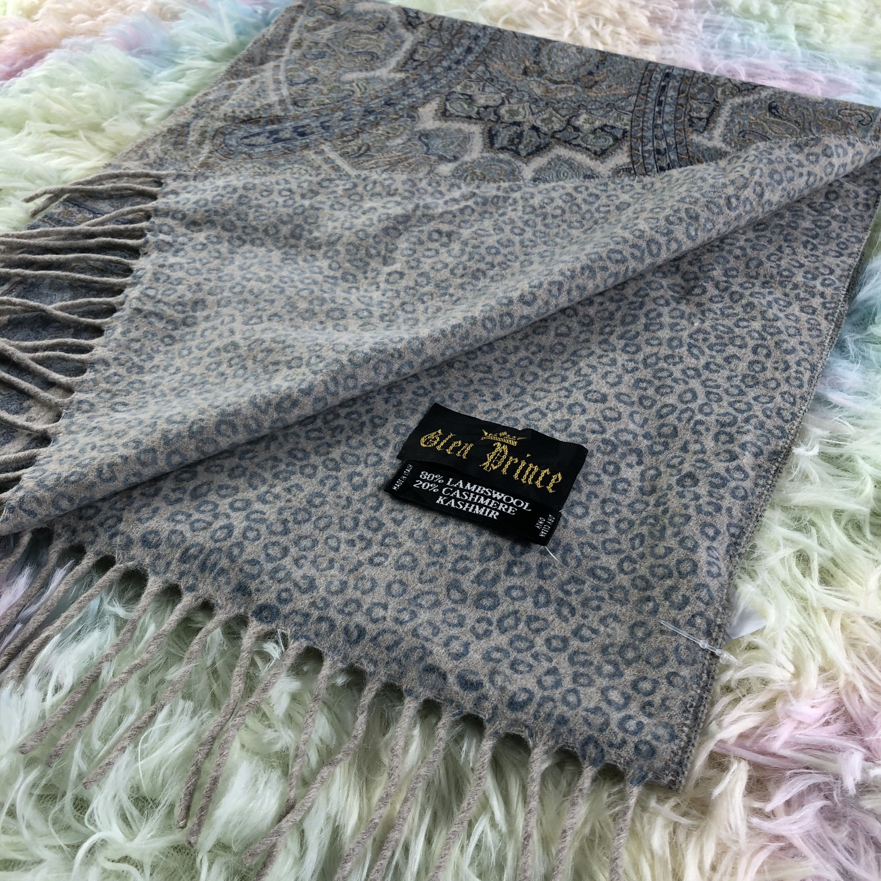 Vintage Glen Prince Scarf / Muffler / Neckwear - KM489 Size ONE SIZE - 4 Thumbnail