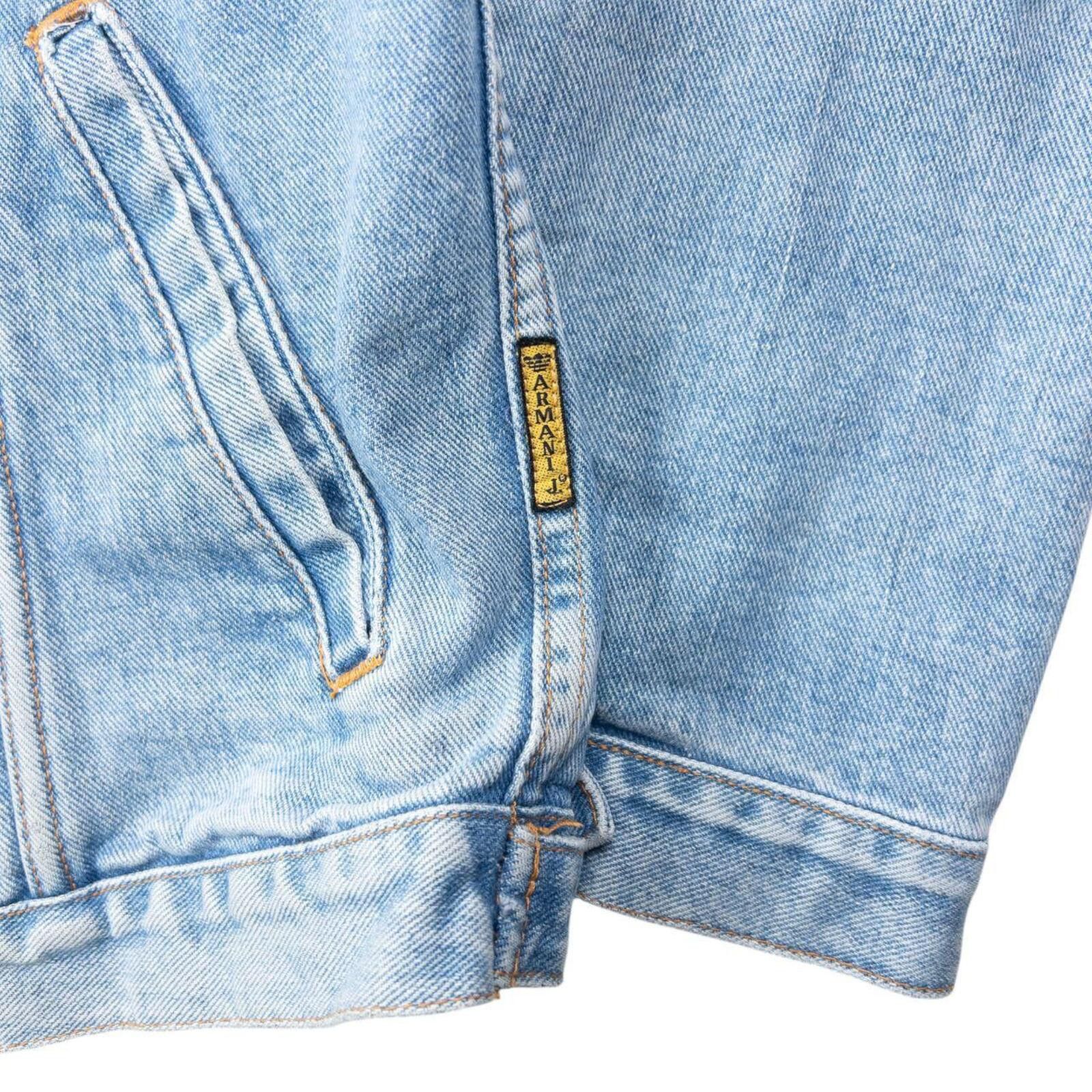 Armani Vintage 90s Armani Jeans Button Up Denim Jacket Size L Size US L / EU 52-54 / 3 - 6 Thumbnail