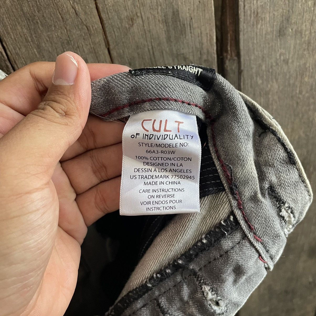 Cult Of Individuality Cult of Individuality Boro Denim Jeans Size US 32 / EU 48 - 8 Thumbnail