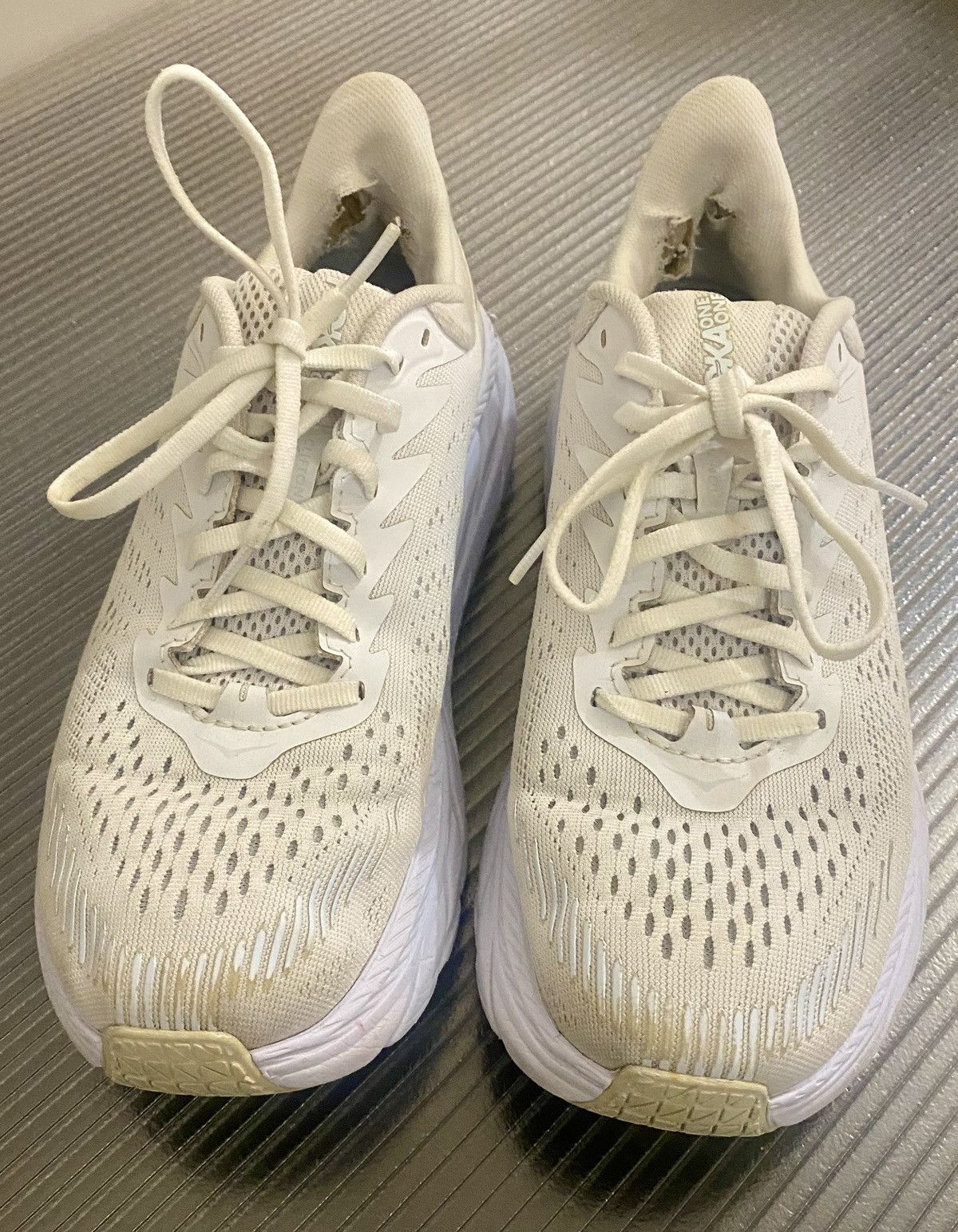 Hoka Hoka Clifton 7 triple white 8 Size US 8 / IT 38 - 8 Thumbnail