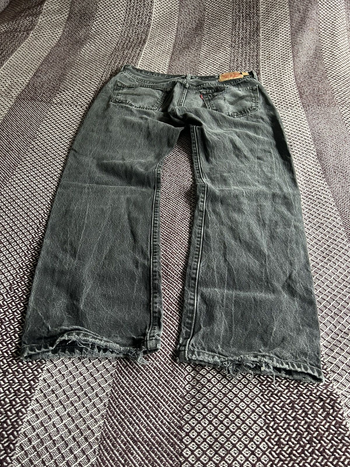 Levi's Vintage Levis Distressed Stonewashed Denim Jeans Size W34L30 Size US 34 / EU 50 - 3 Thumbnail