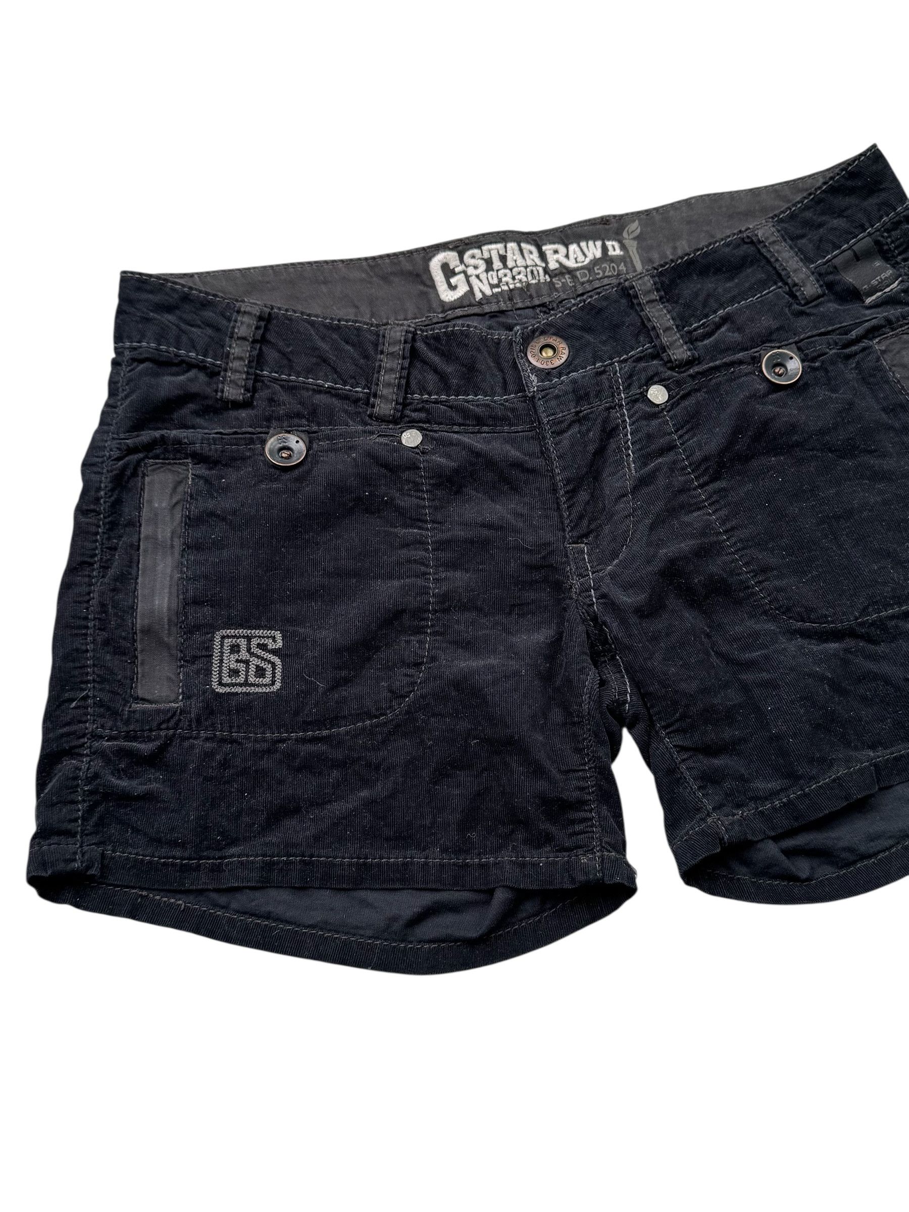 G-Star G-Star Vintage Mini Shorts (V9) Size 26" / US 2 / IT 38 - 2 Thumbnail