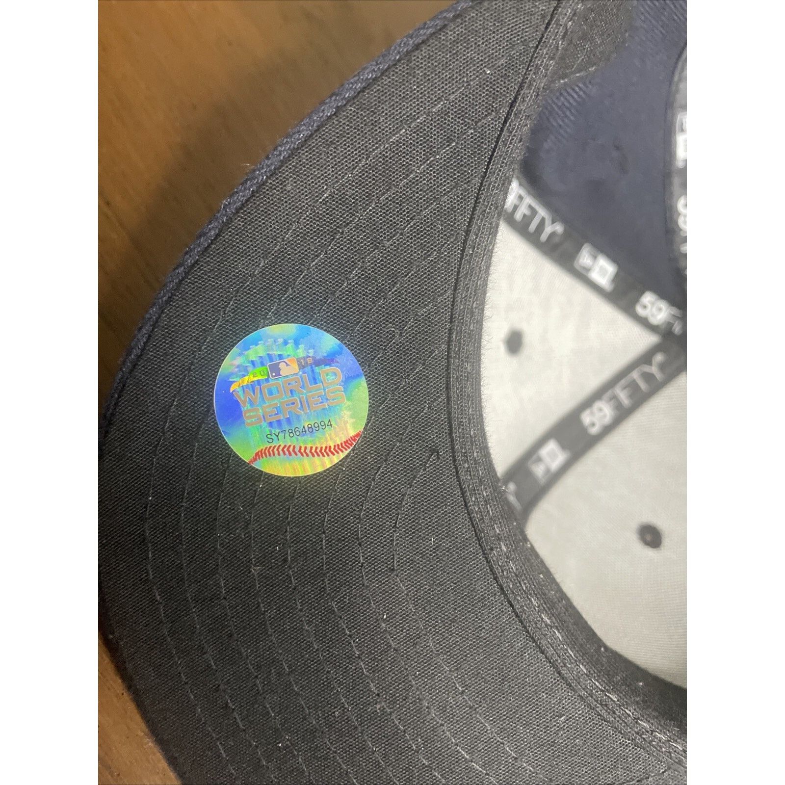 New Era Boston Red Sox NewEra 5950 Hat Fitted WS 2018 6 3/4 EUC Size ONE SIZE - 8 Thumbnail